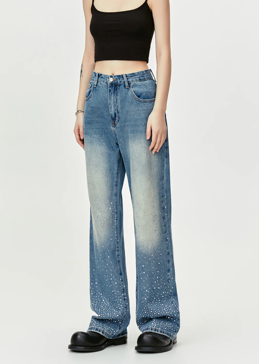 Starry Night Jeans Pants