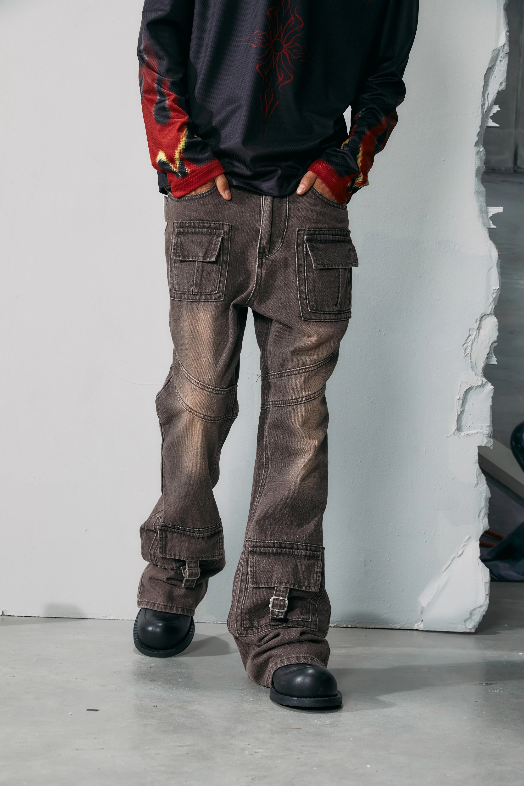 R69 Playing With Love Denim Pants