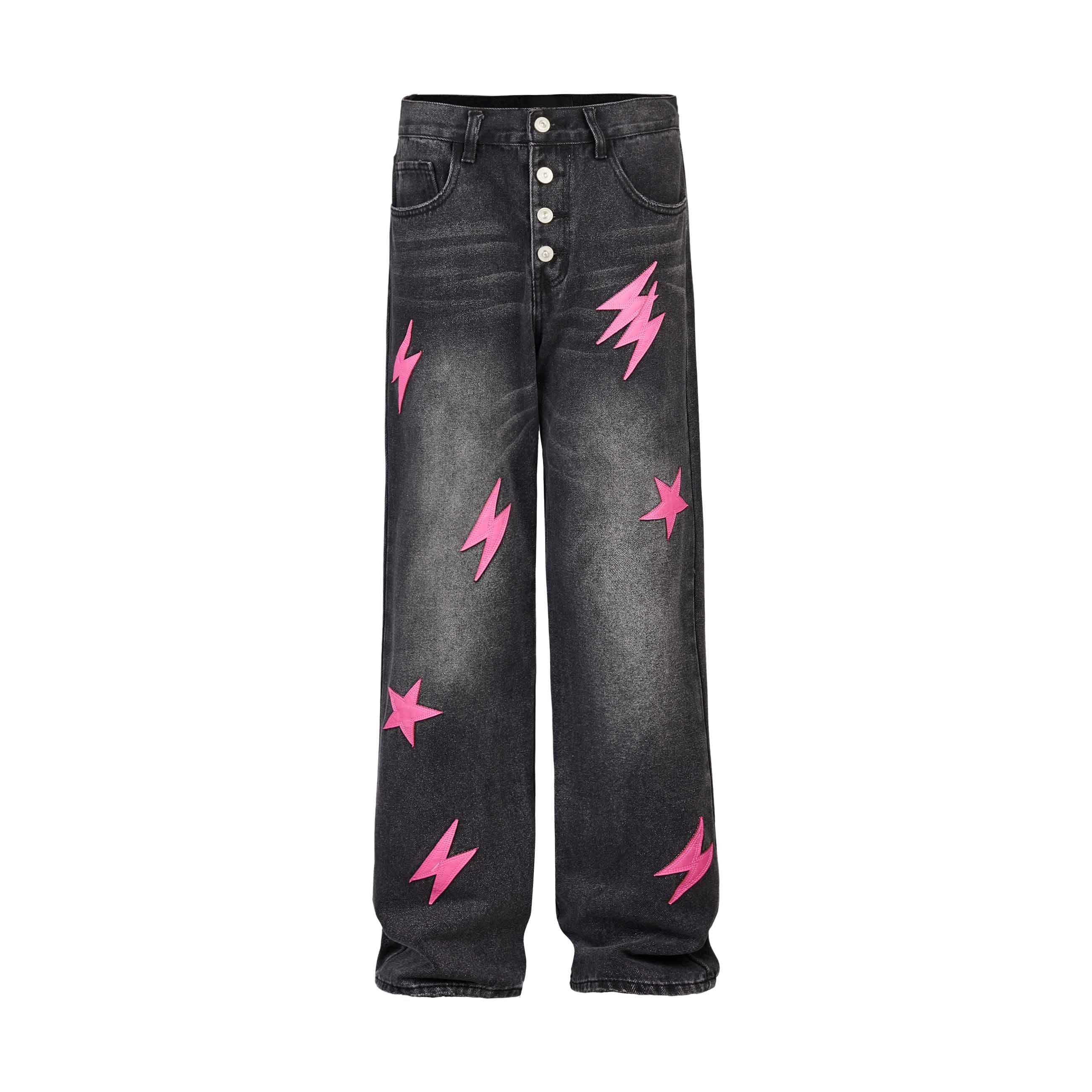 Lightning Star Jeans Pants