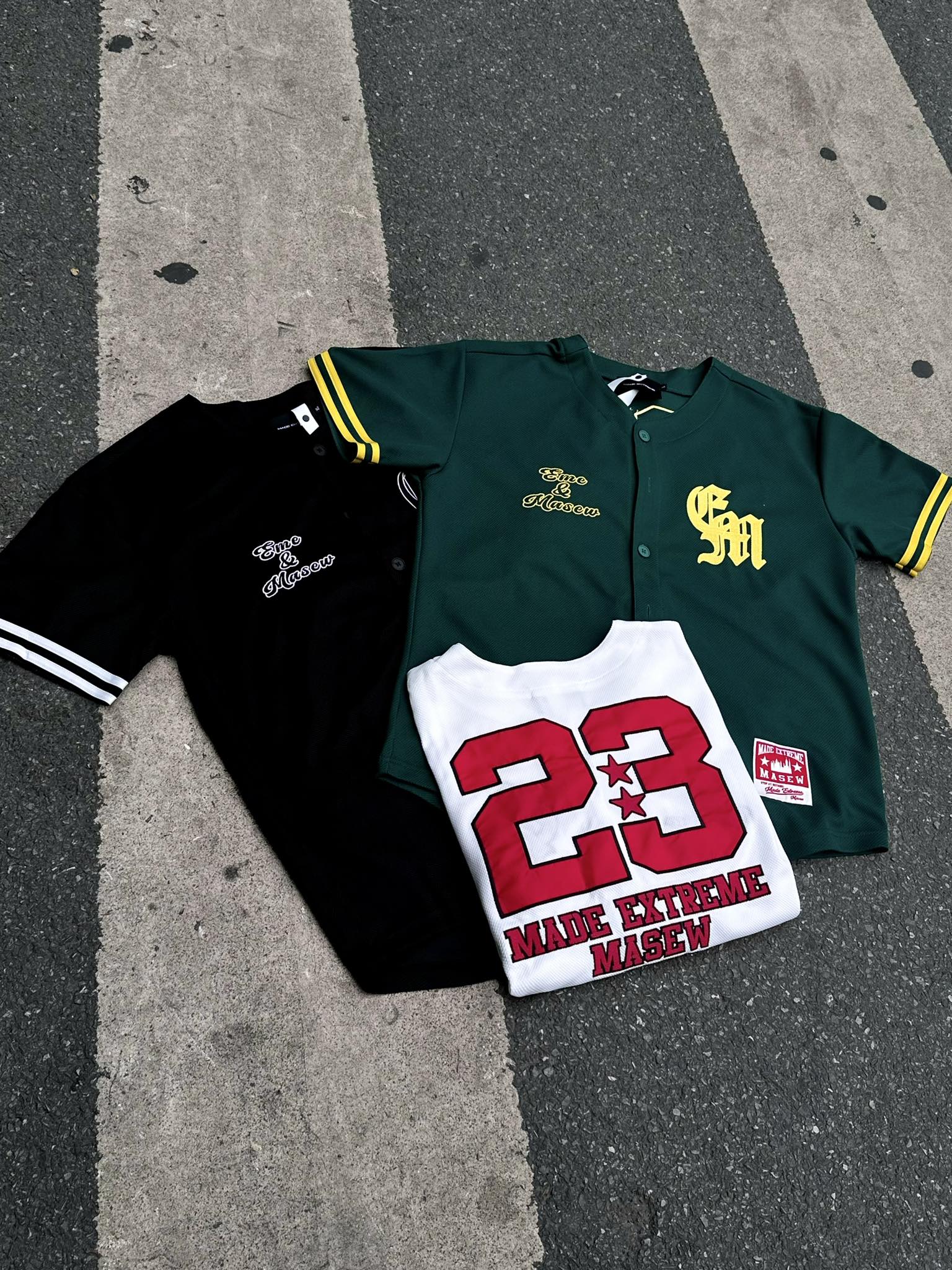 Masew Baseball Jersey Shirt