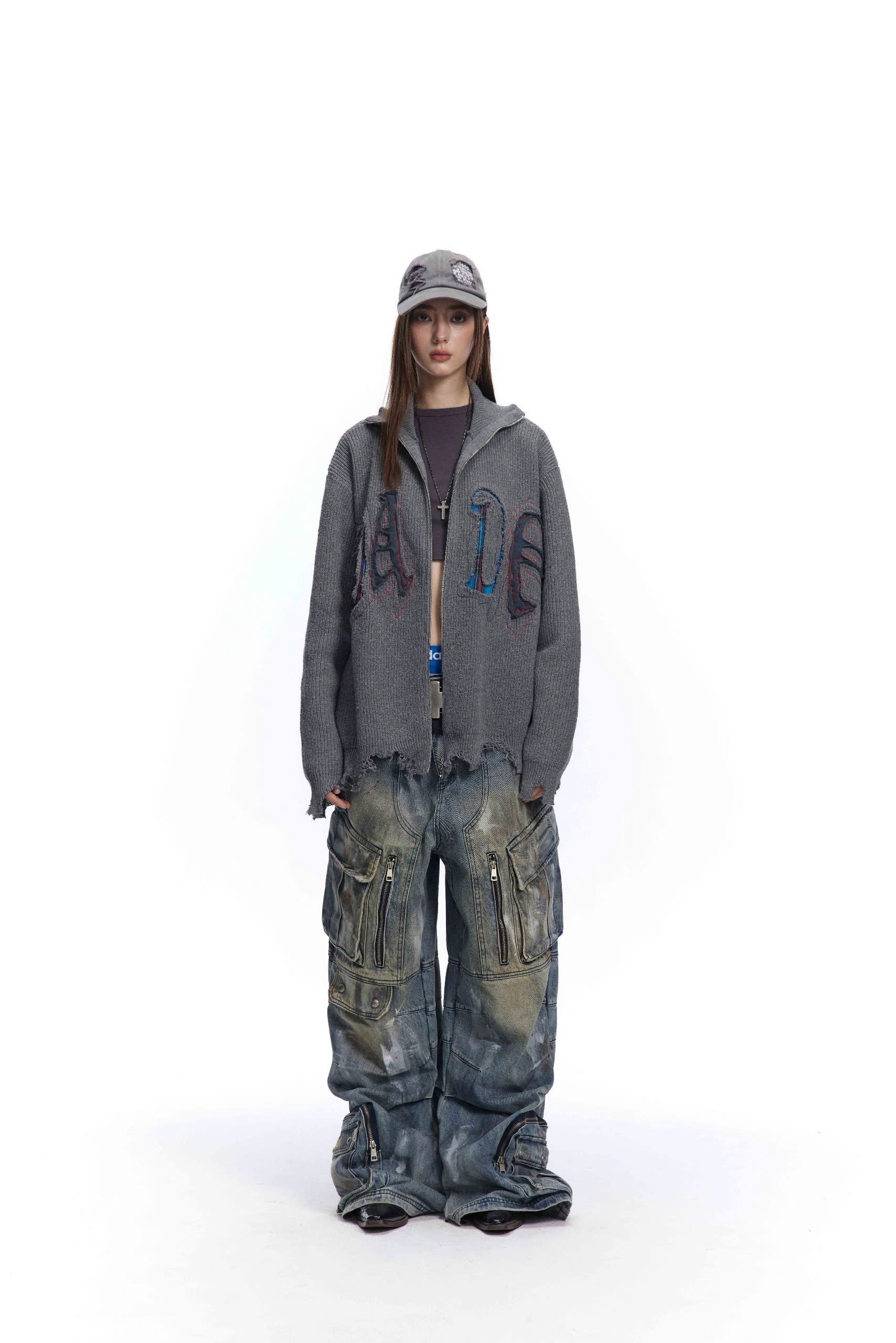 Fireboy And Watergirl Knit Zip