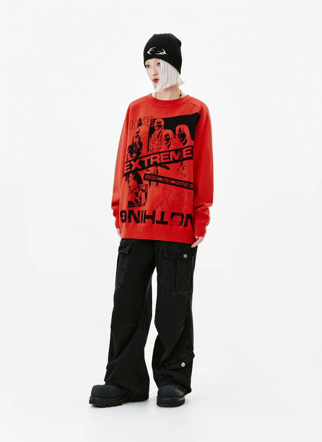 Through The Fire And Flames Knitwear