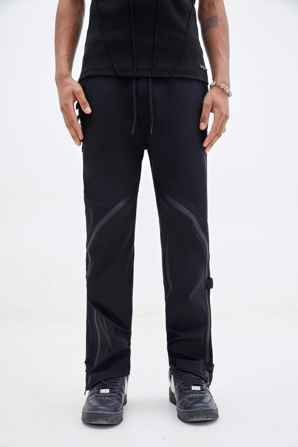 Black Line Pants