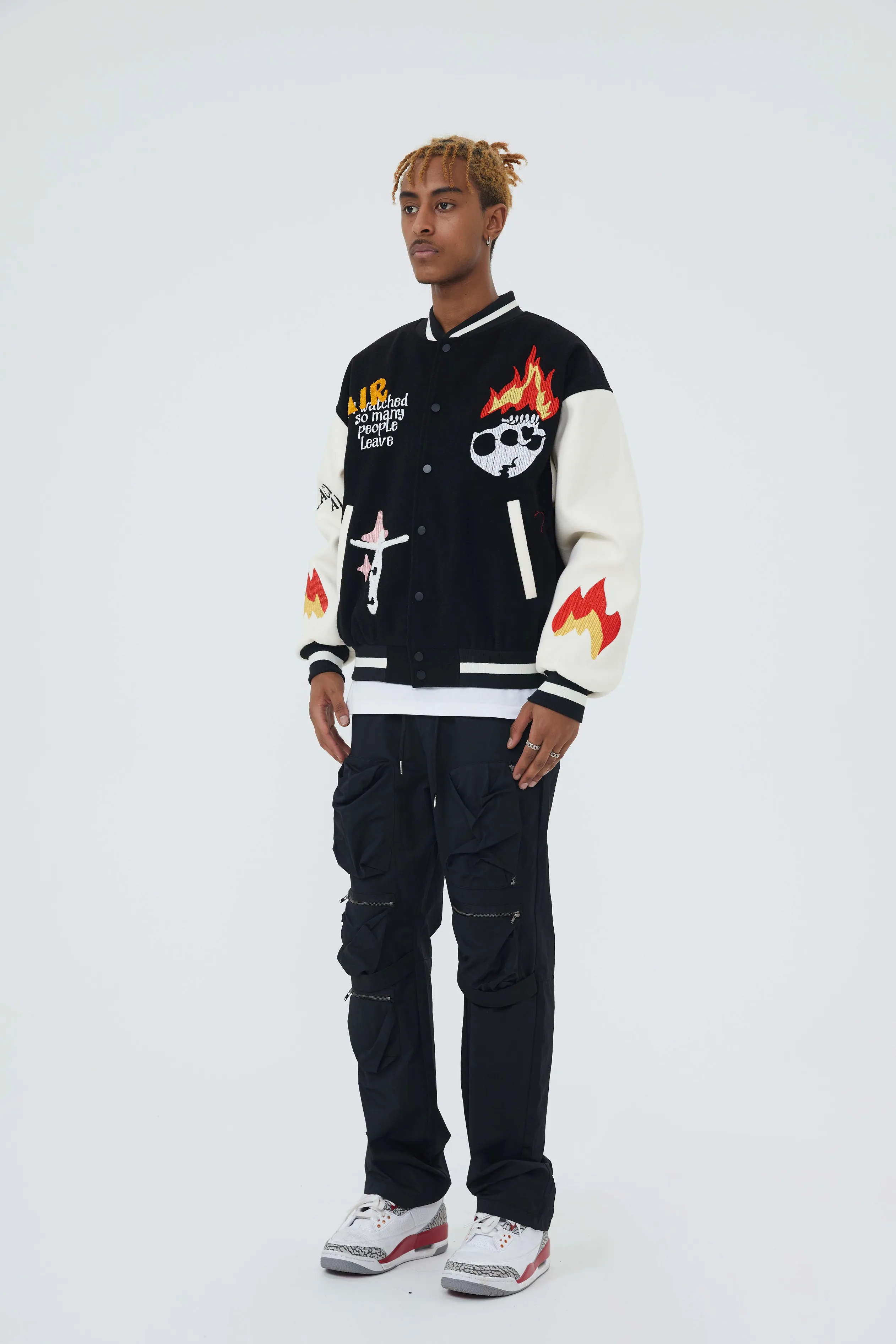 Shattered Varsity Jacket