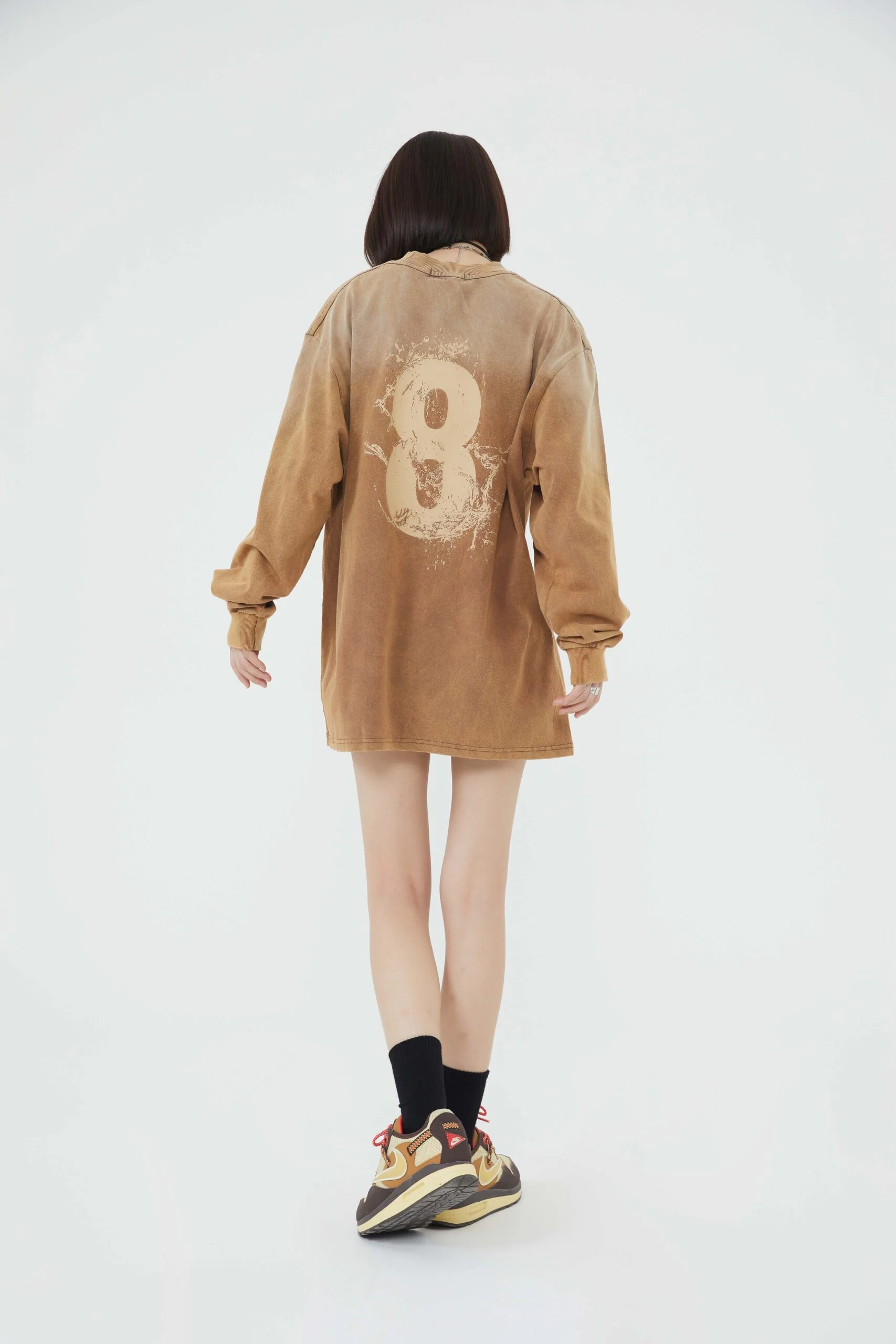 Number “Ate” Long-Sleeve