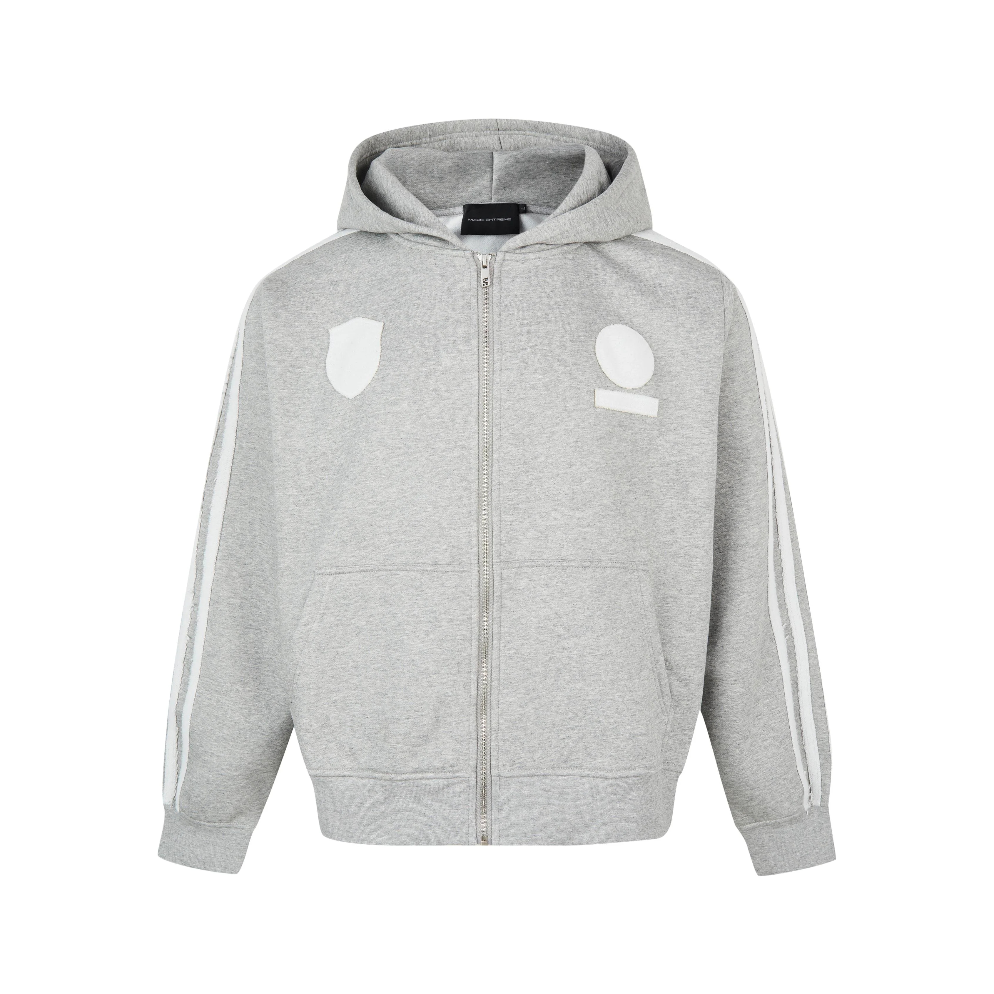 Salt And Pepper Hoodie Zip