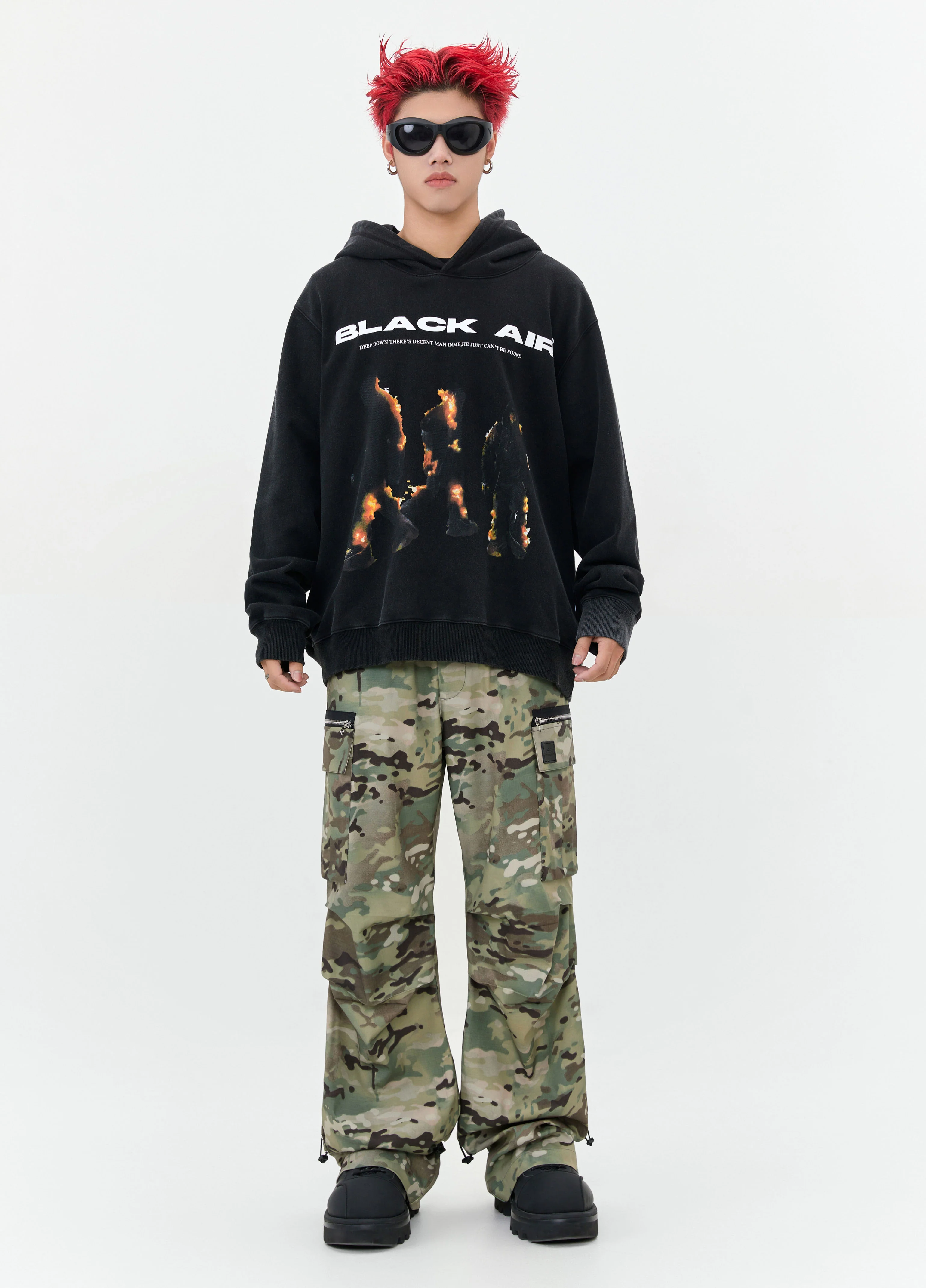 Deep Down There'S Decent In Me Hoodie