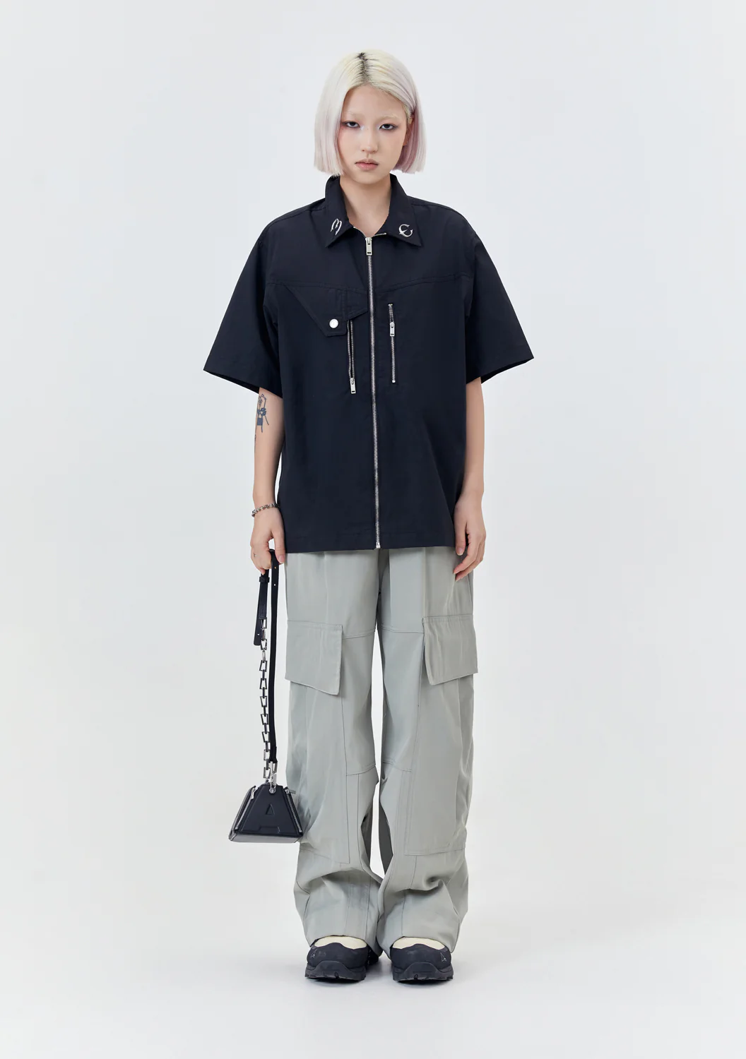 The Basic Zipper Shirt