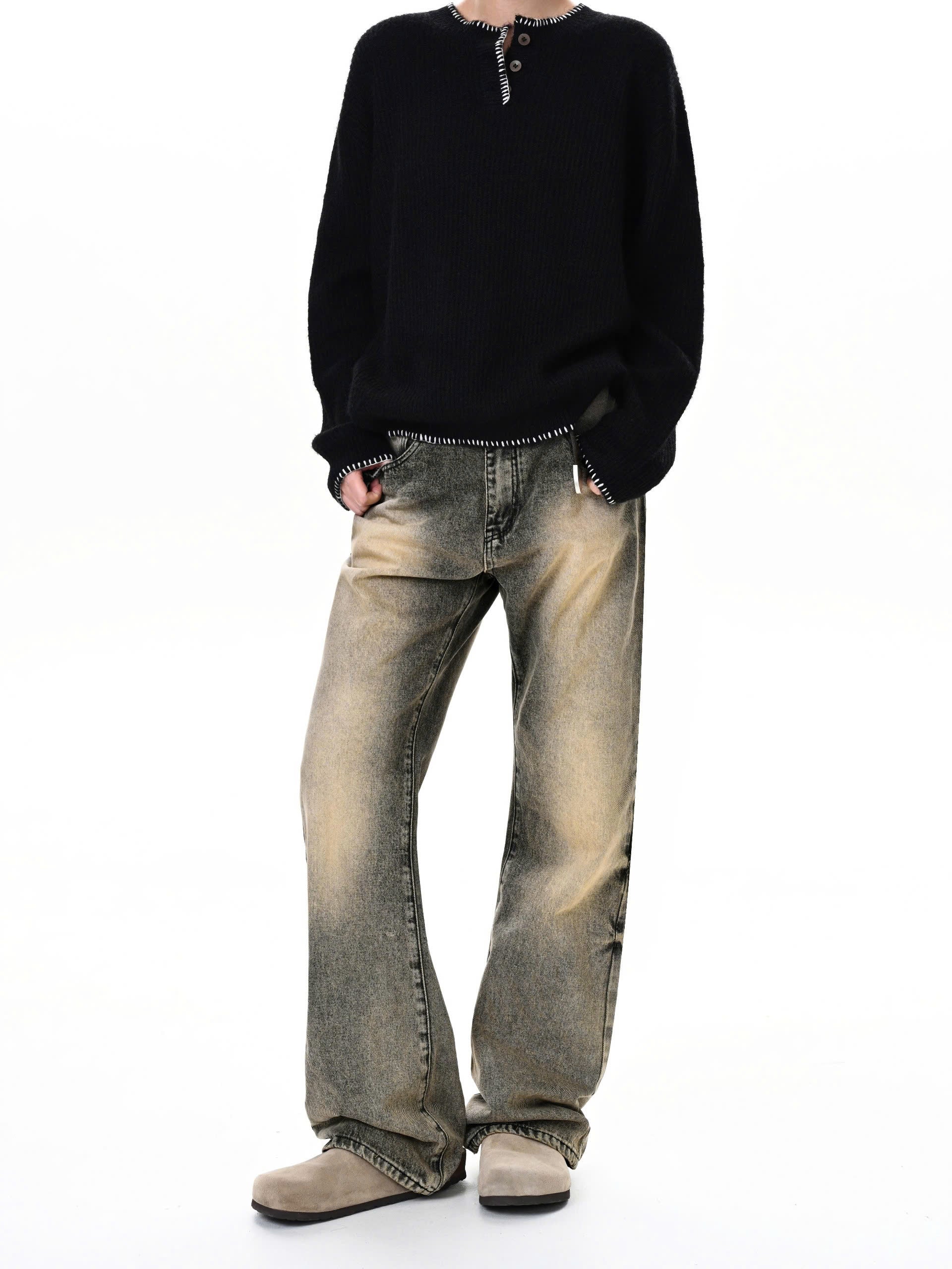 Burnt Grass Jeans Pants