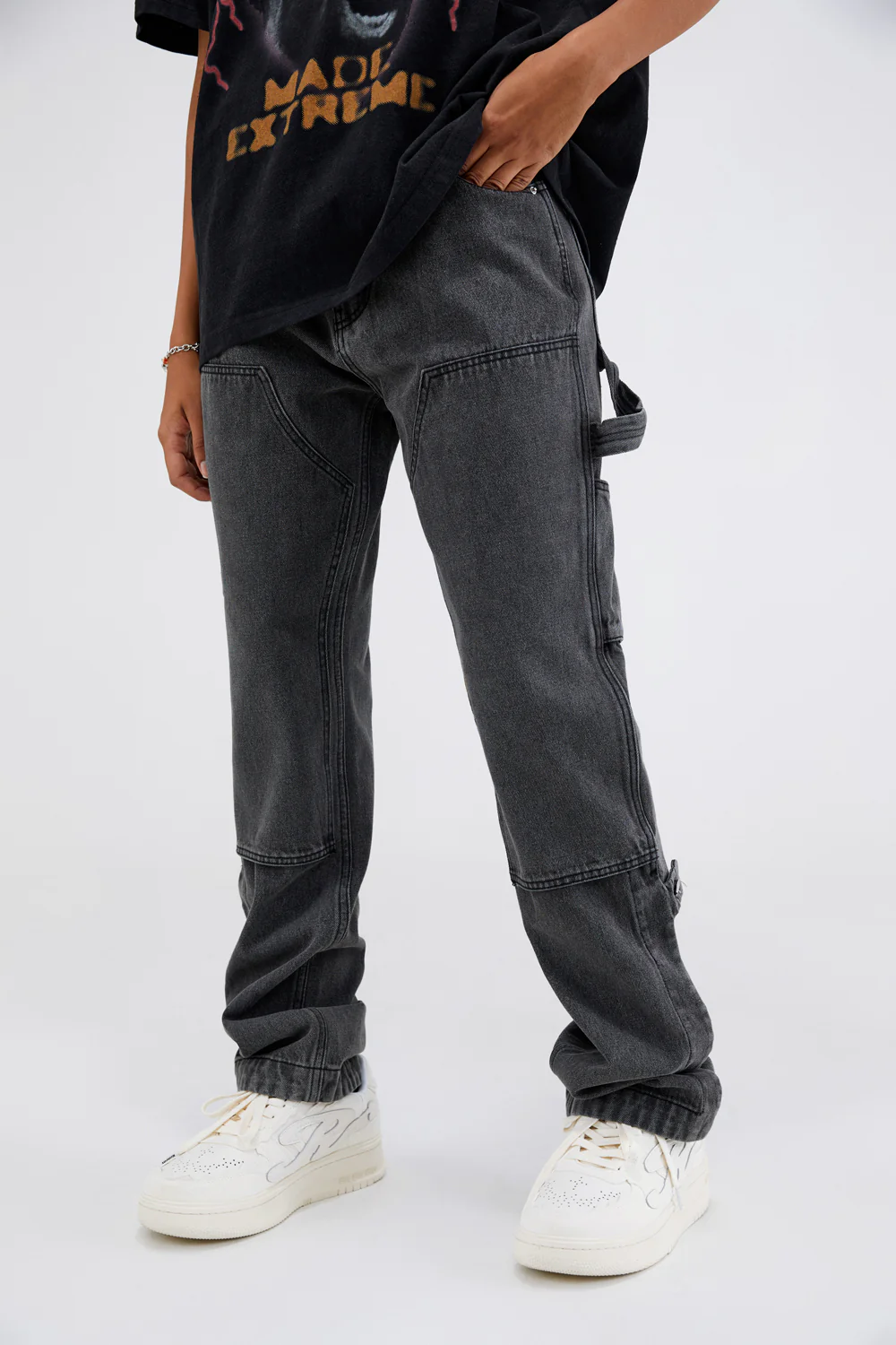 Simple Old School Denim Pants