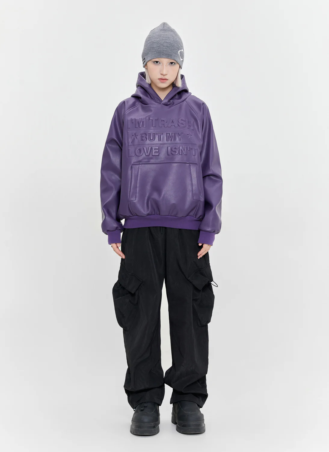 I'M Trash But My Love Isn'T Hoodie