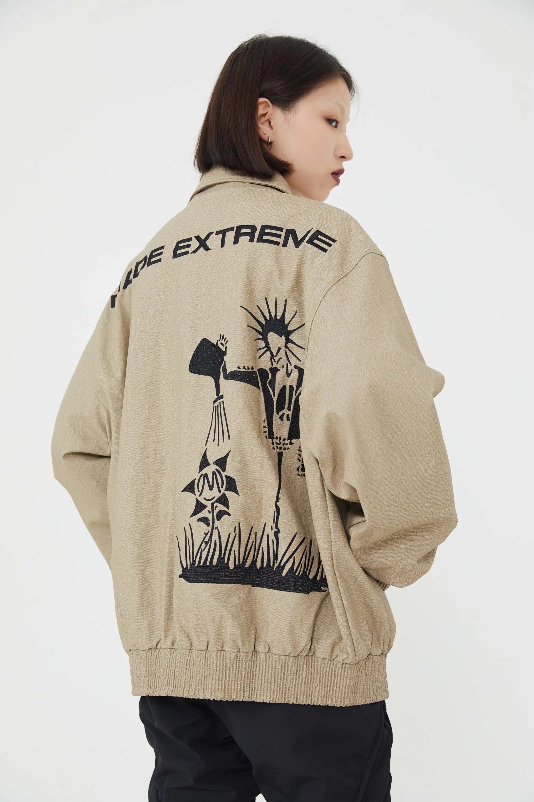 Glowing Growth Leather Jacket