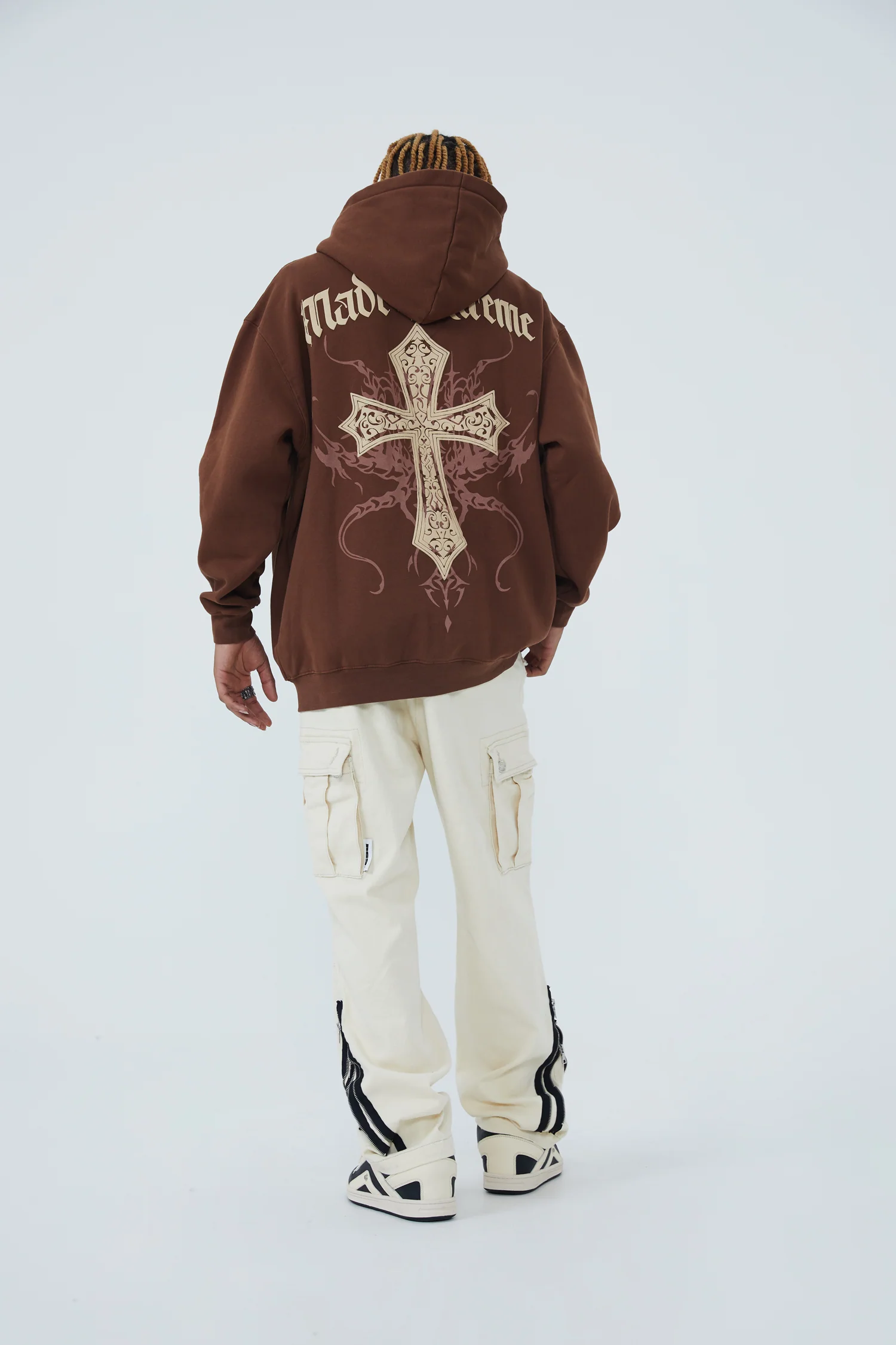 Dark Fission Cross Zip Hoodie