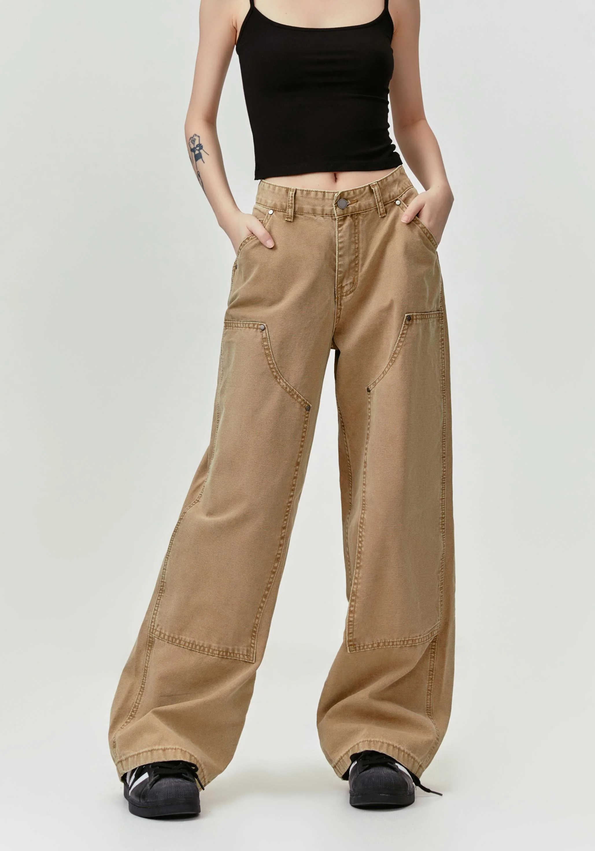 Mocha Kaki Pants