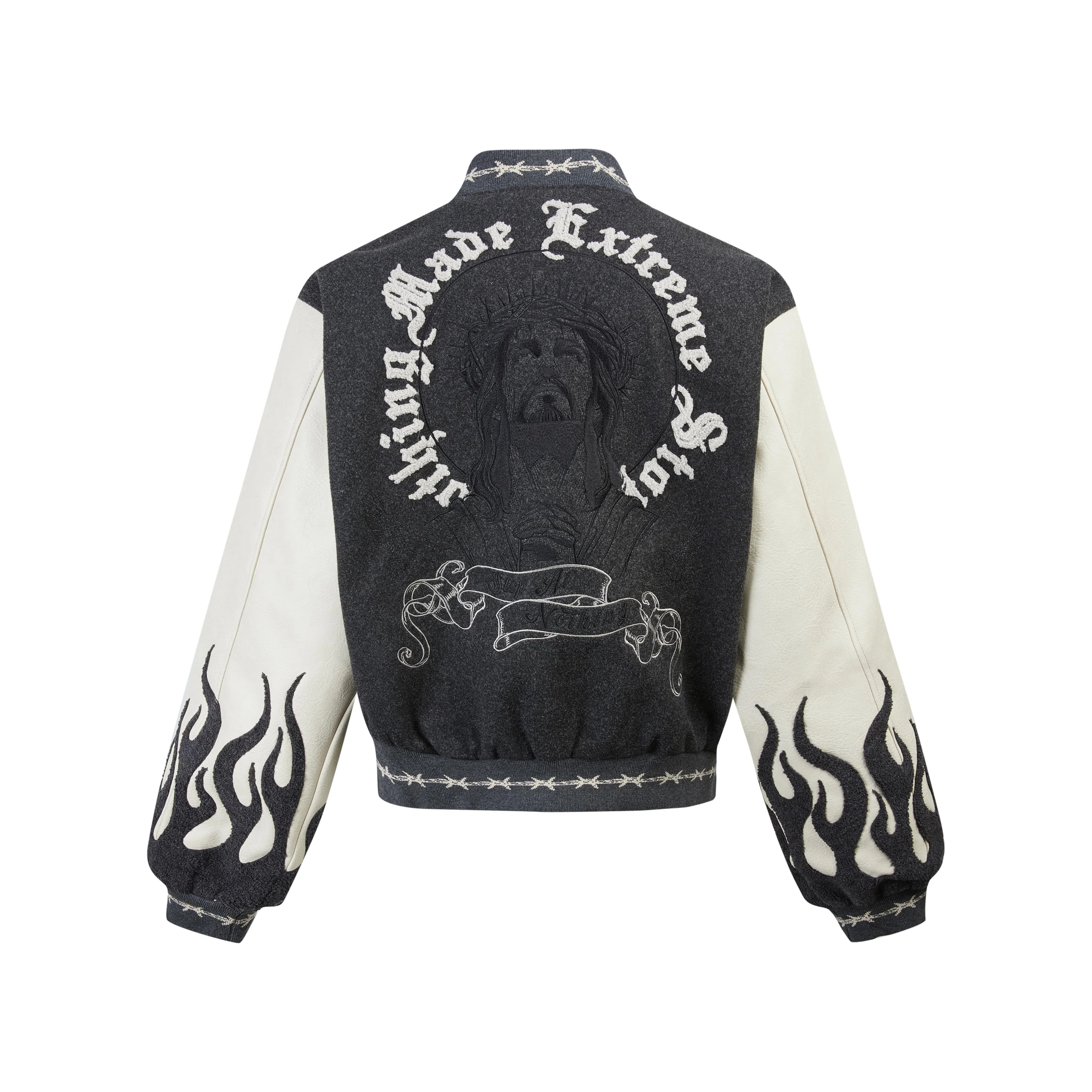Theism Upgrade Varsity Jacket