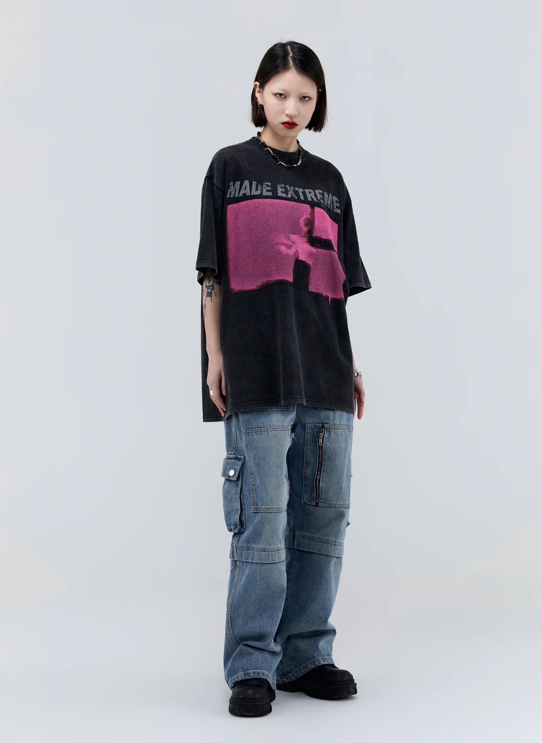 Disappearing  With Clouds Of Smoke T-Shirt