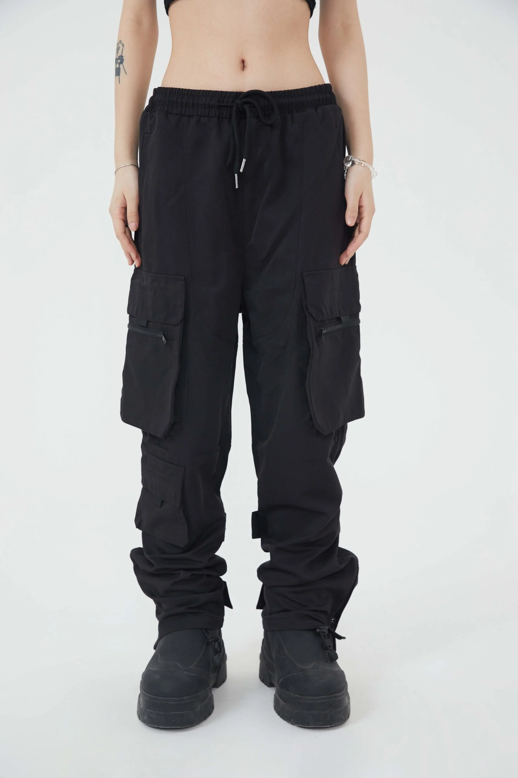 Twill Box Pants