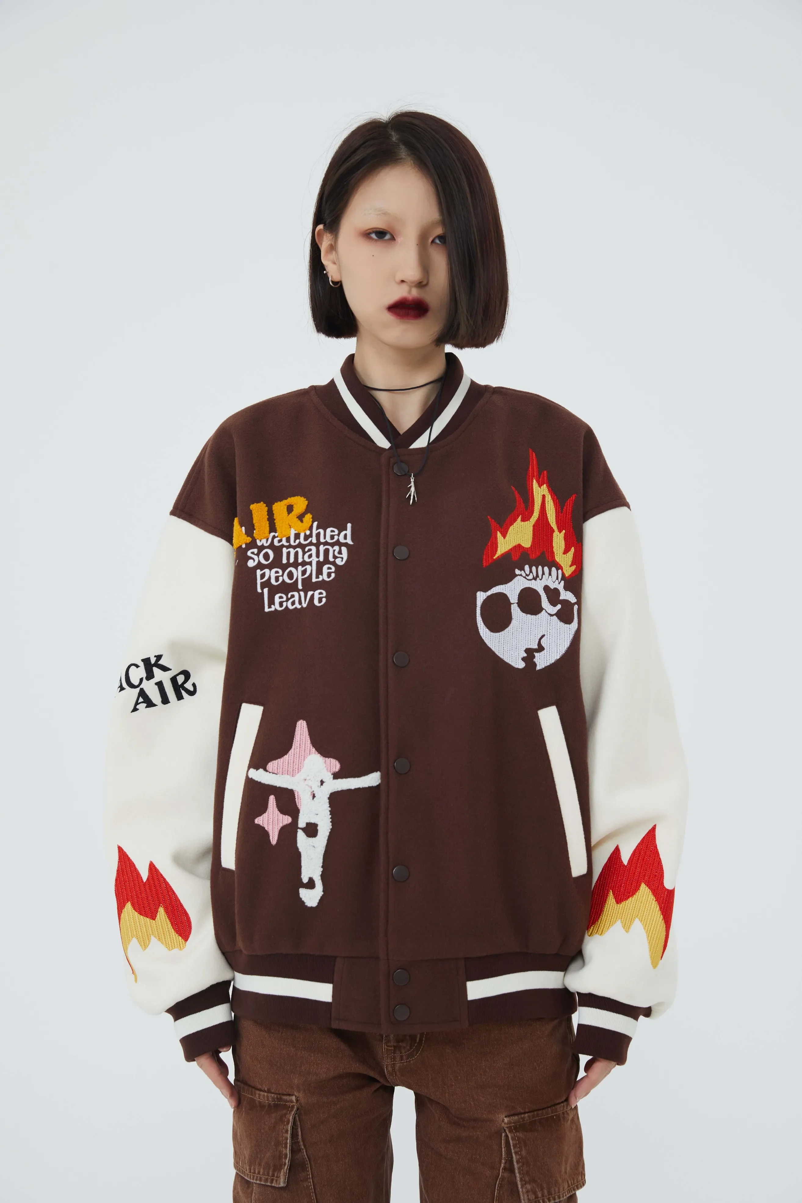 Shattered Varsity Jacket