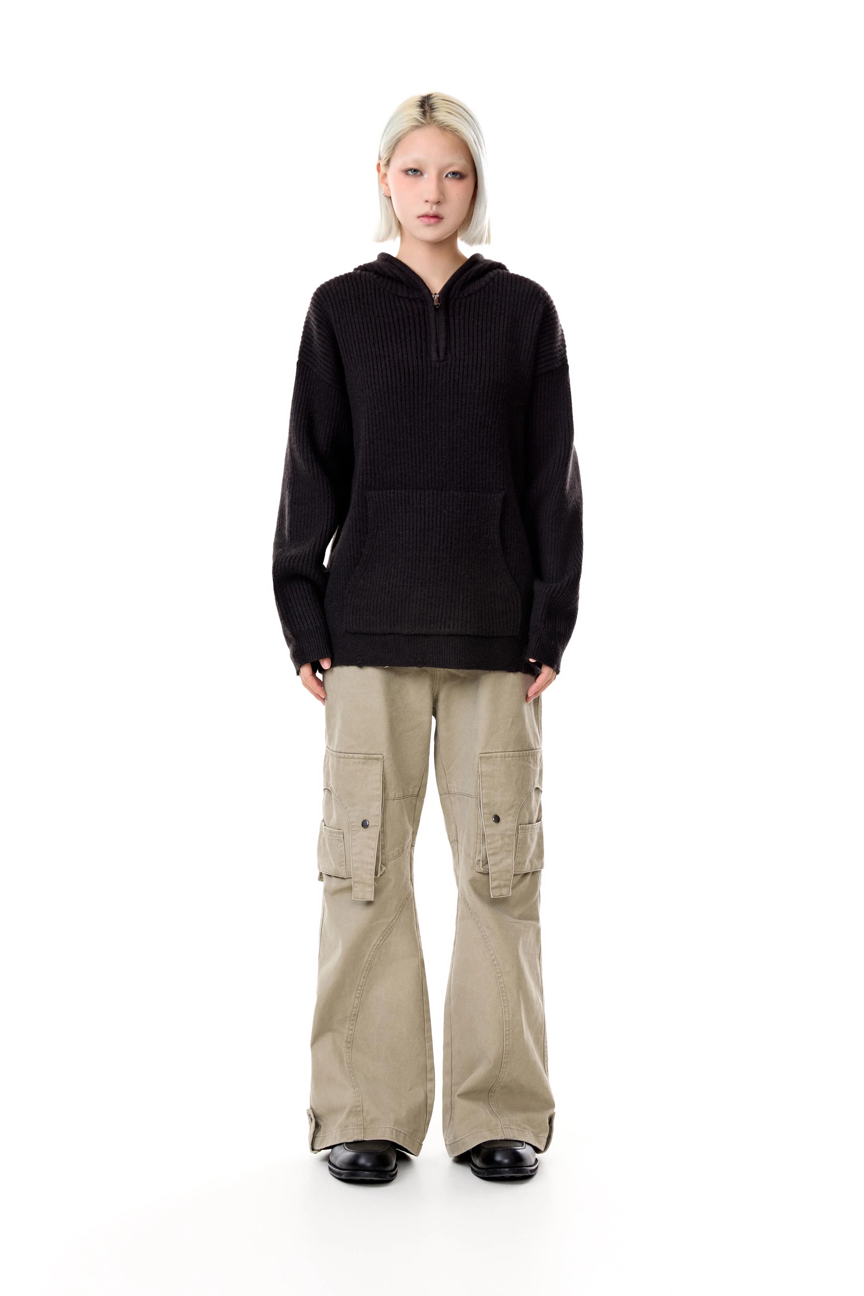 My Only Wish Half Zip Knitwear