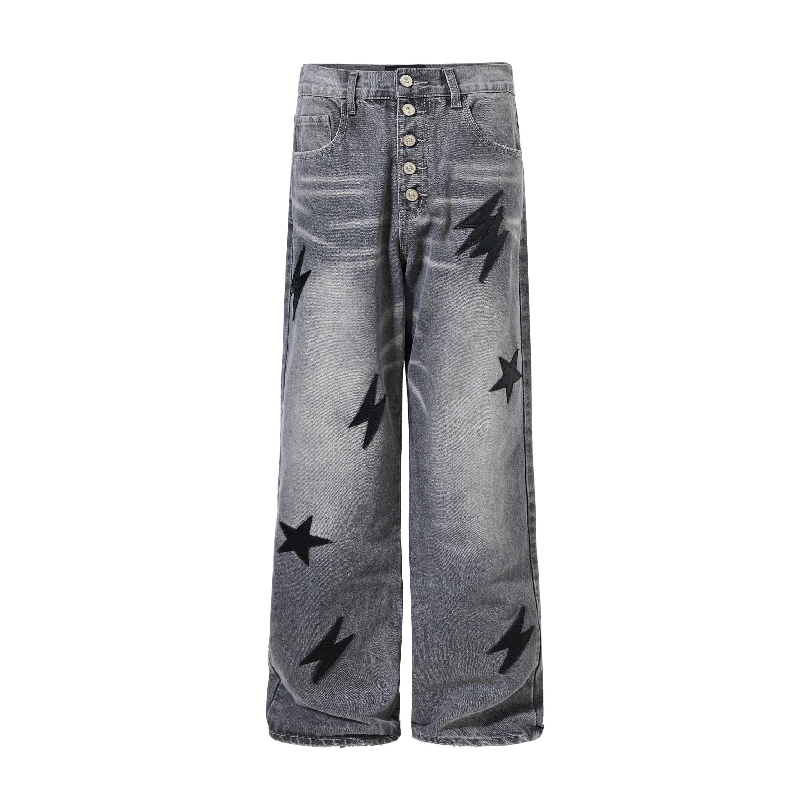Lightning Star Jeans Pants