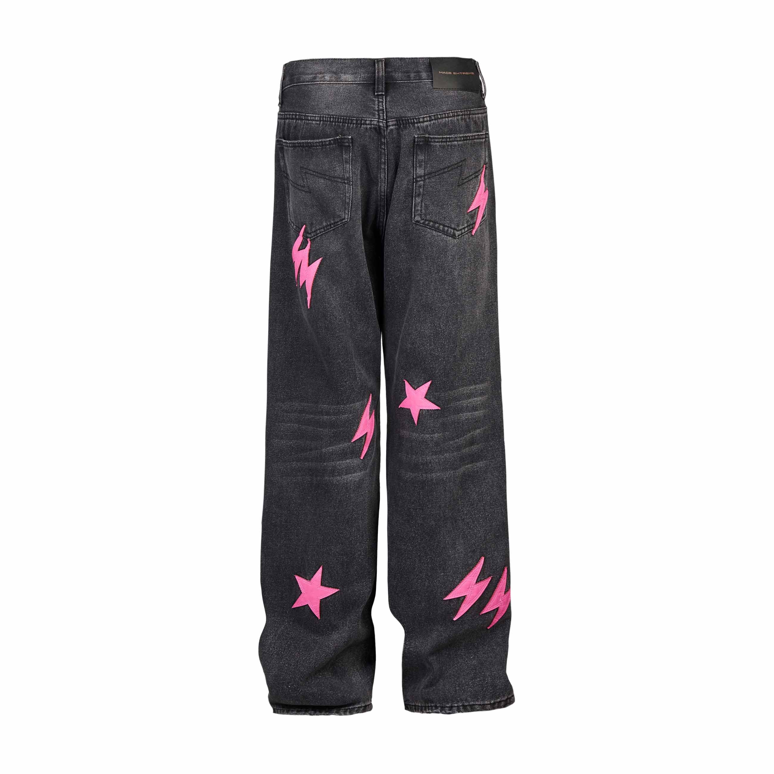 Lightning Star Jeans Pants
