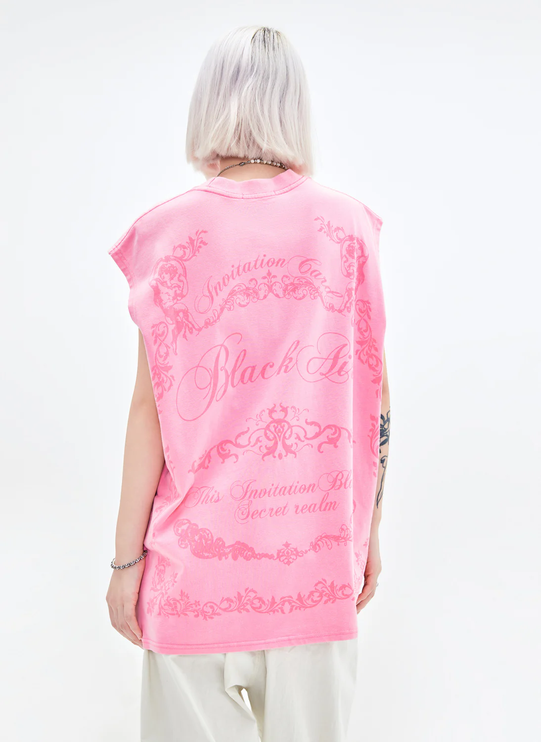 This Invitation Black Secret Realm Tank Top