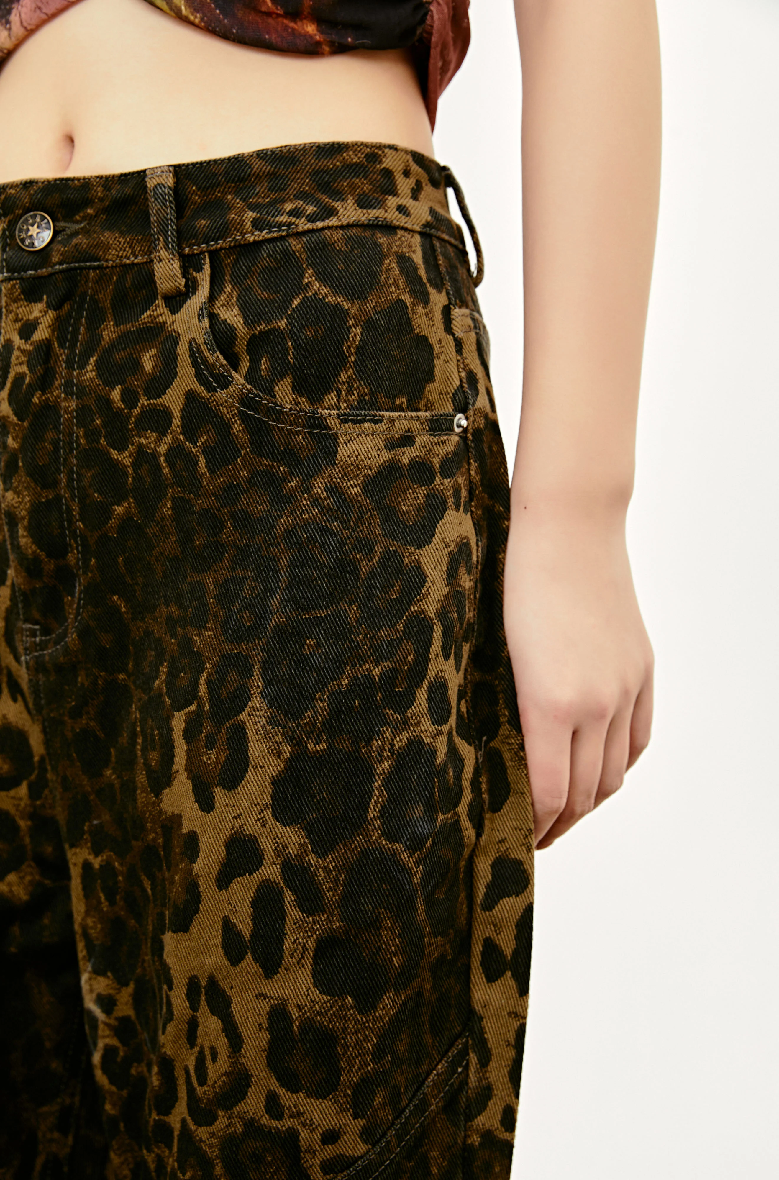 Royal Cheetah Jeans Pants