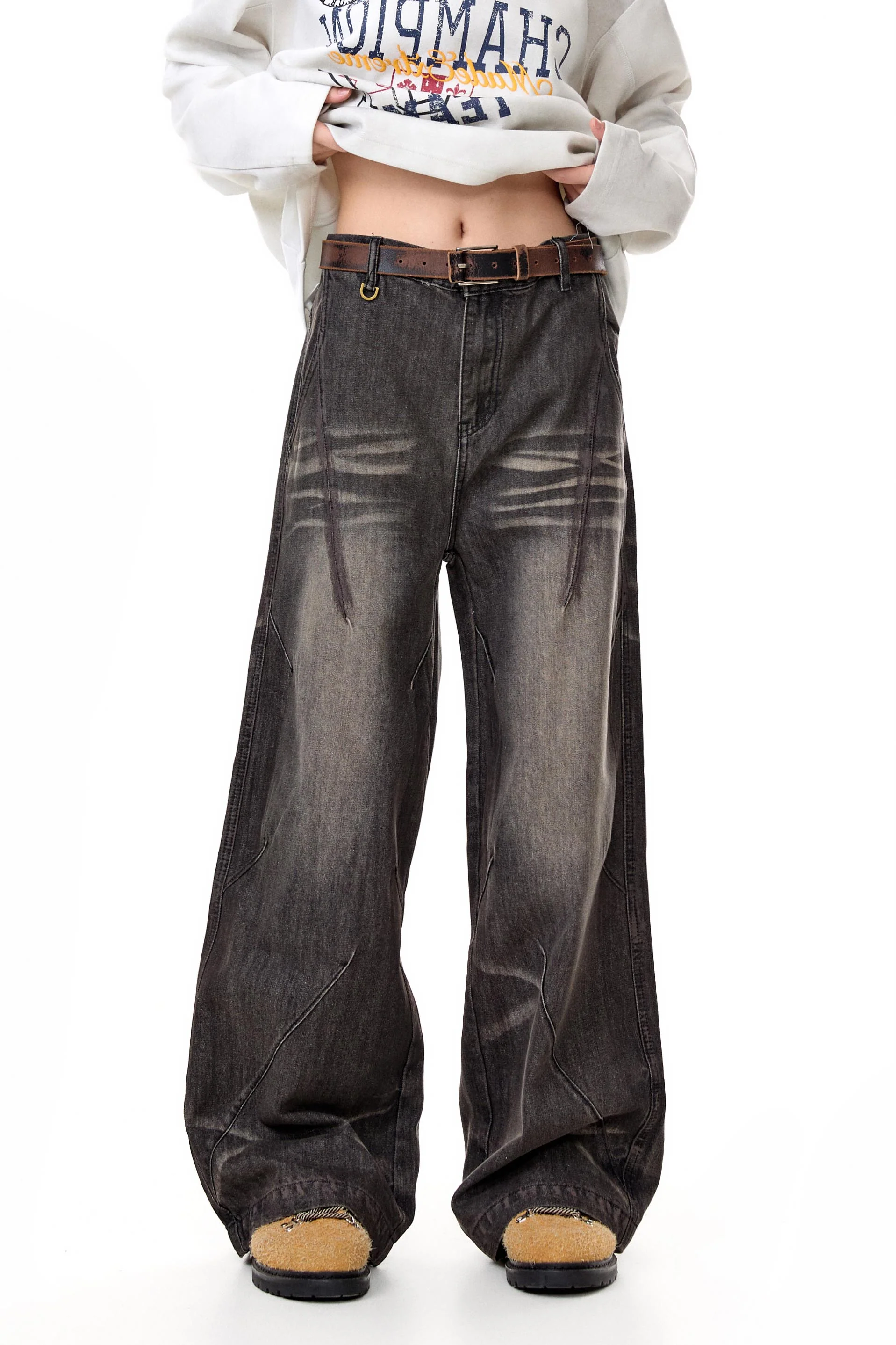 Sewing The Wound Jeans Pants