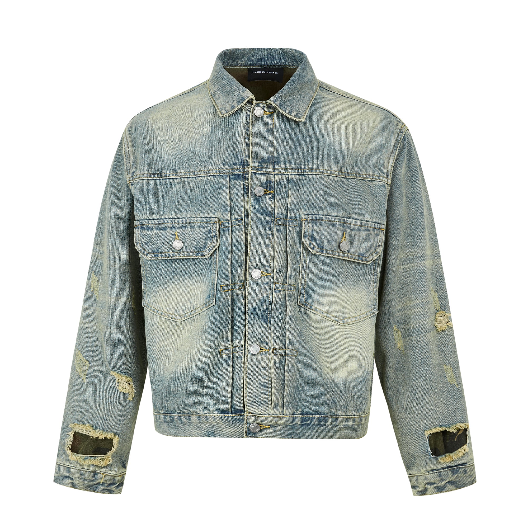 Tread-Water Feeding Denim Jacket