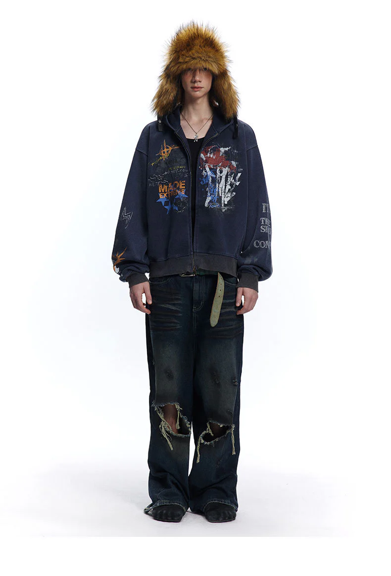 Perplexing Hoodie Zip