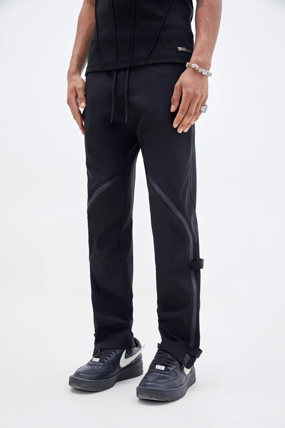 Black Line Pants