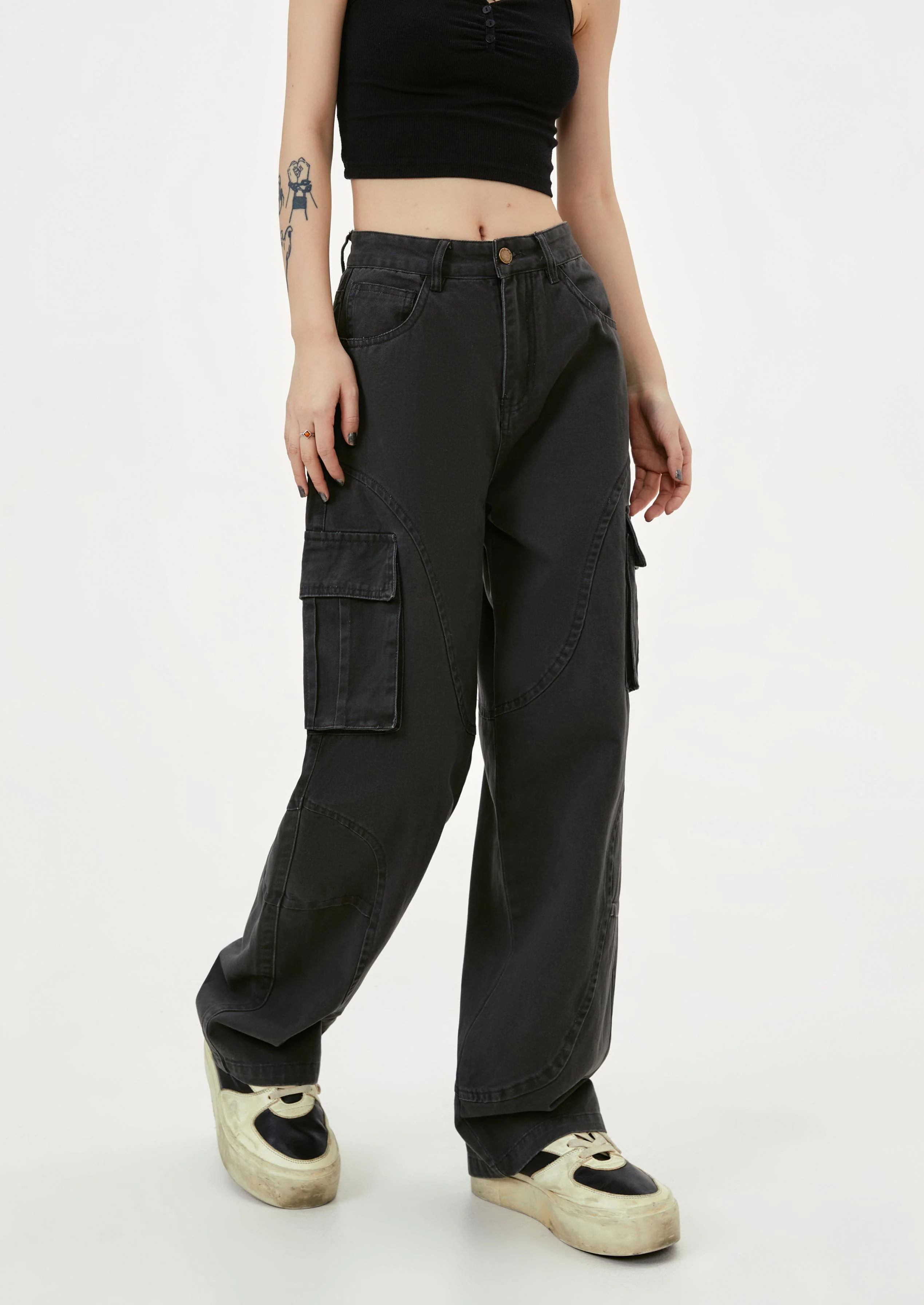Stencil Type Pants