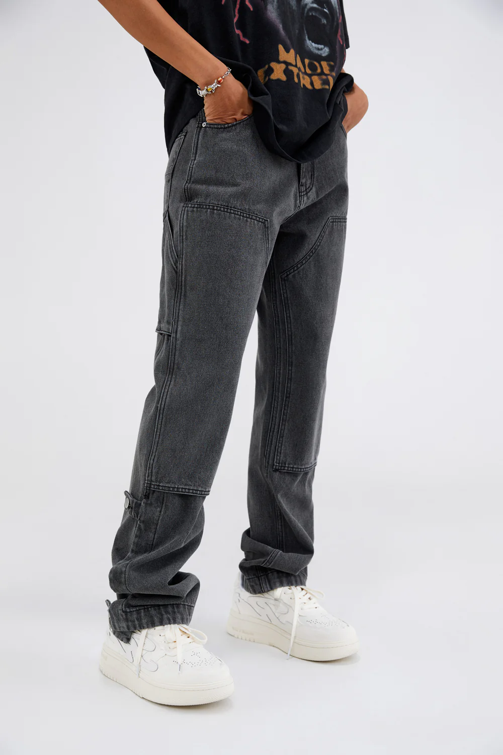 Simple Old School Denim Pants