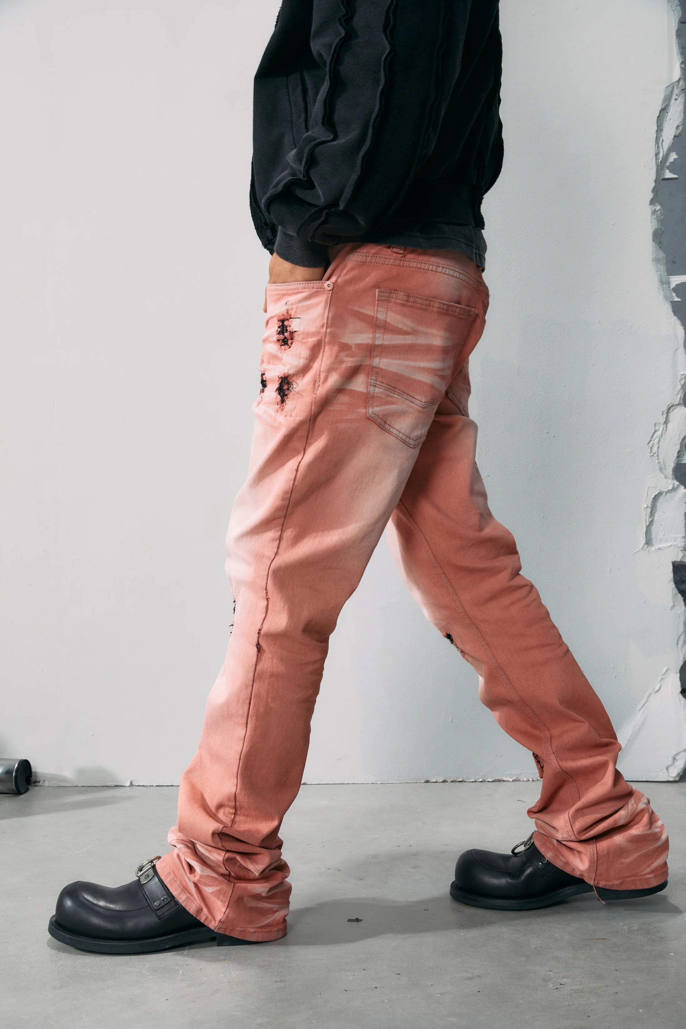 R69 Don'T Judge By Appearance Denim Pants