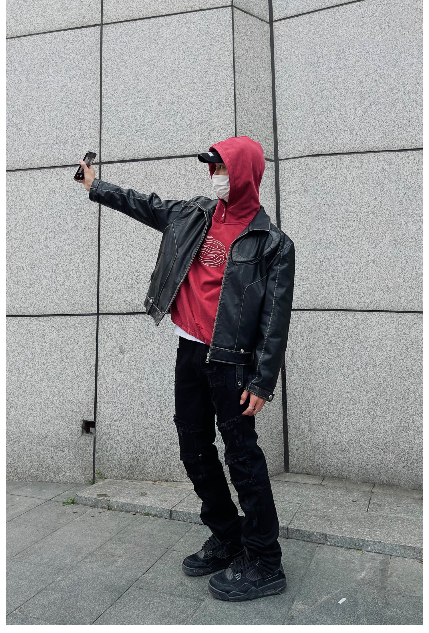 R69 Somethings Real Leather Jacket