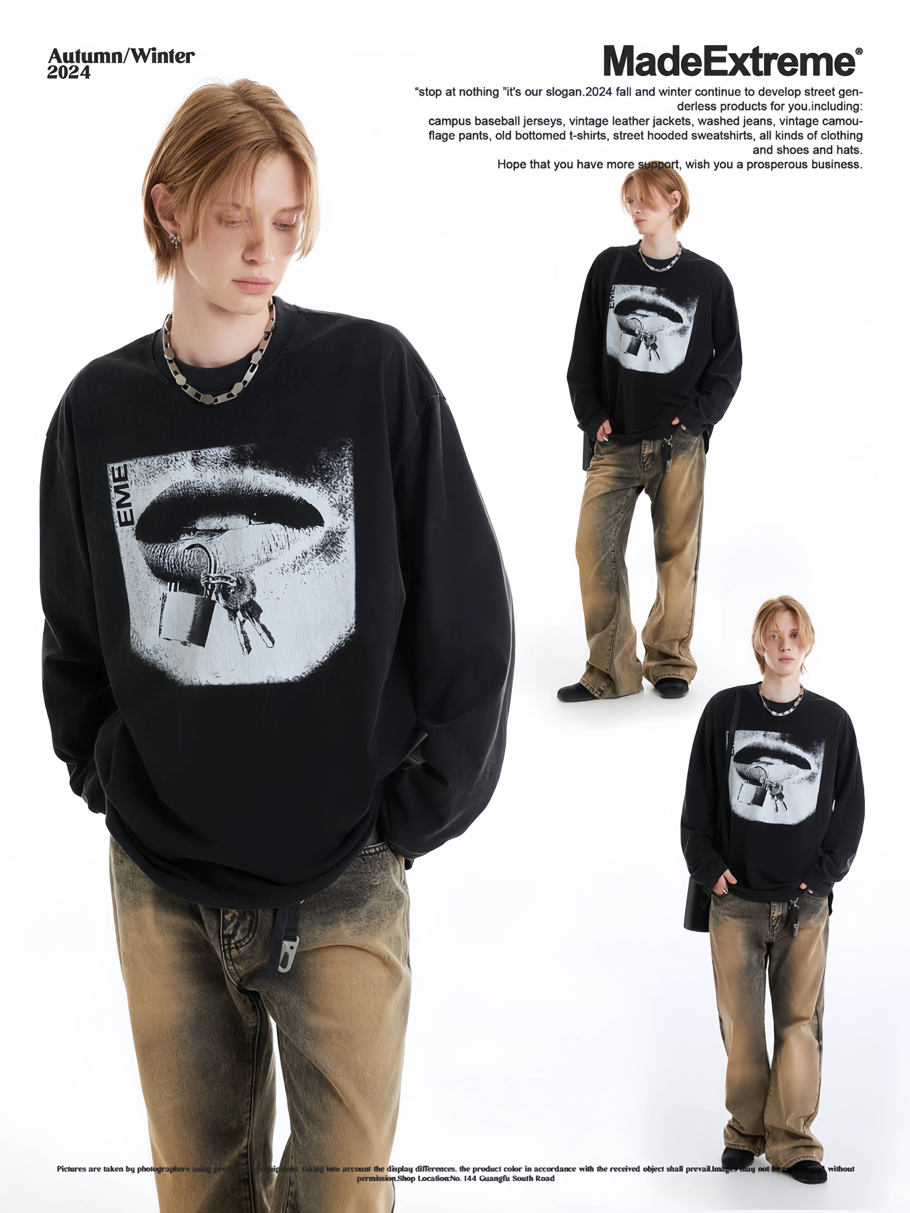 Lip Lock Long-Sleeve