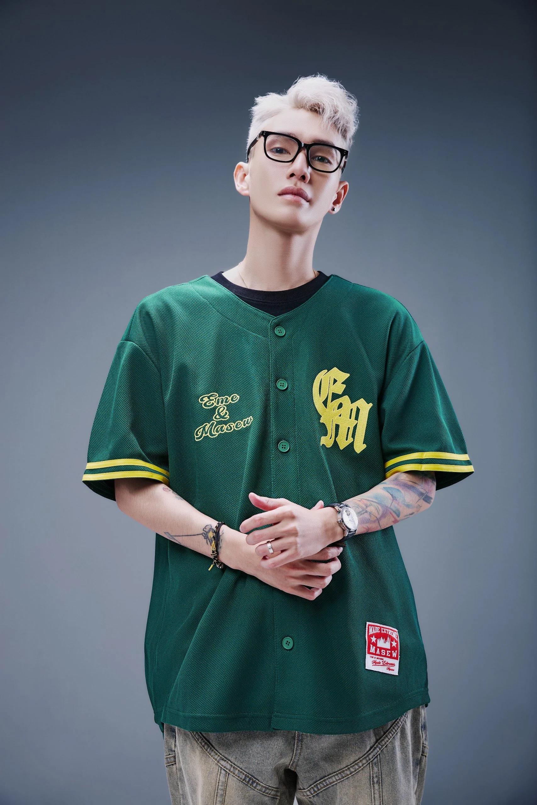 Masew Baseball Jersey Shirt