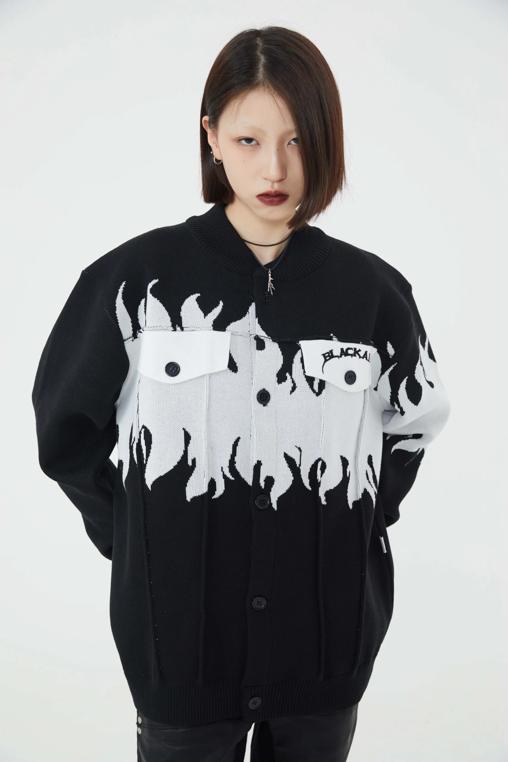 Fire Dragon Bka Cardigan Knit