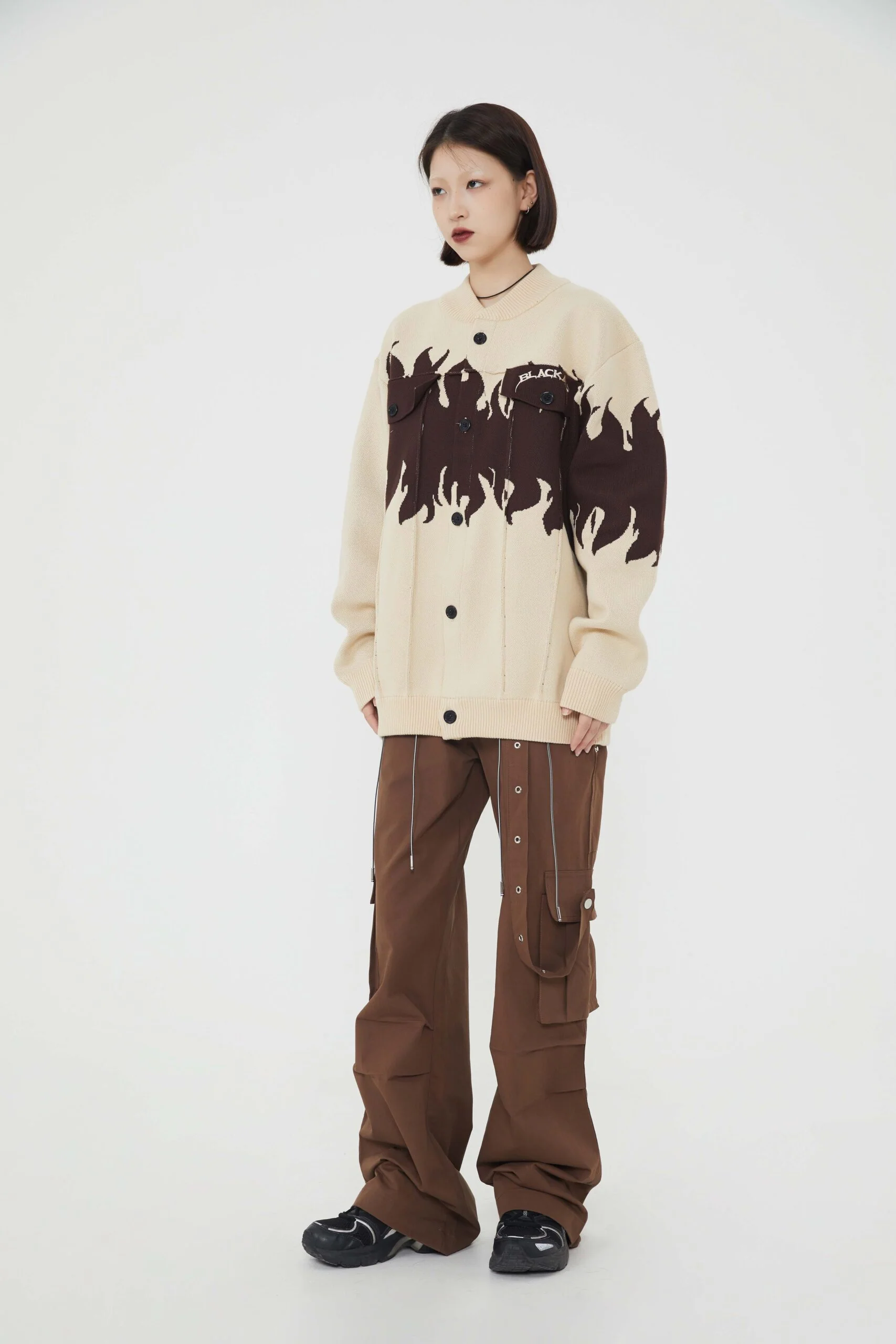 Fire Dragon Bka Cardigan Knit