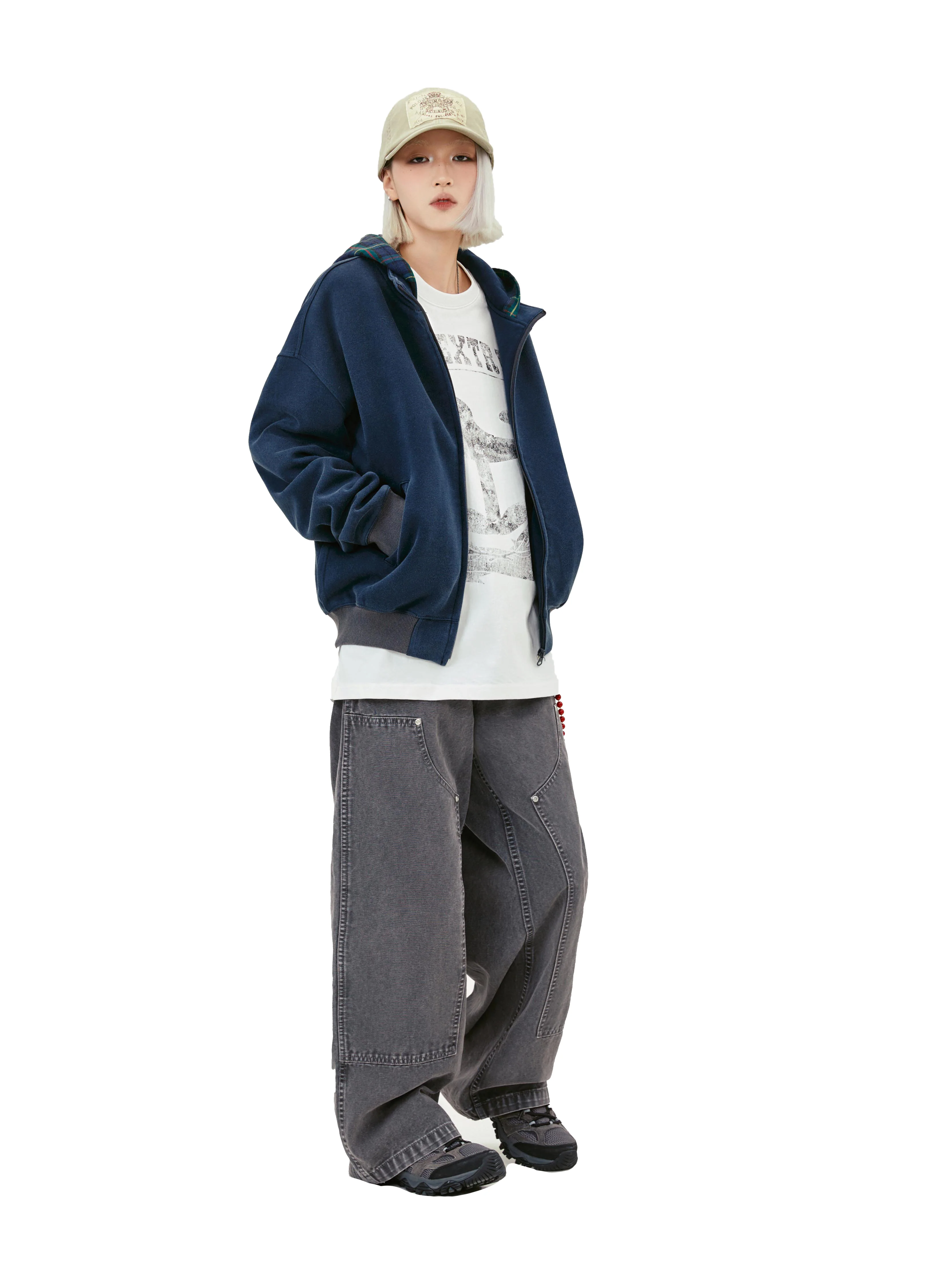 Santa Tell Me Hoodie Zip