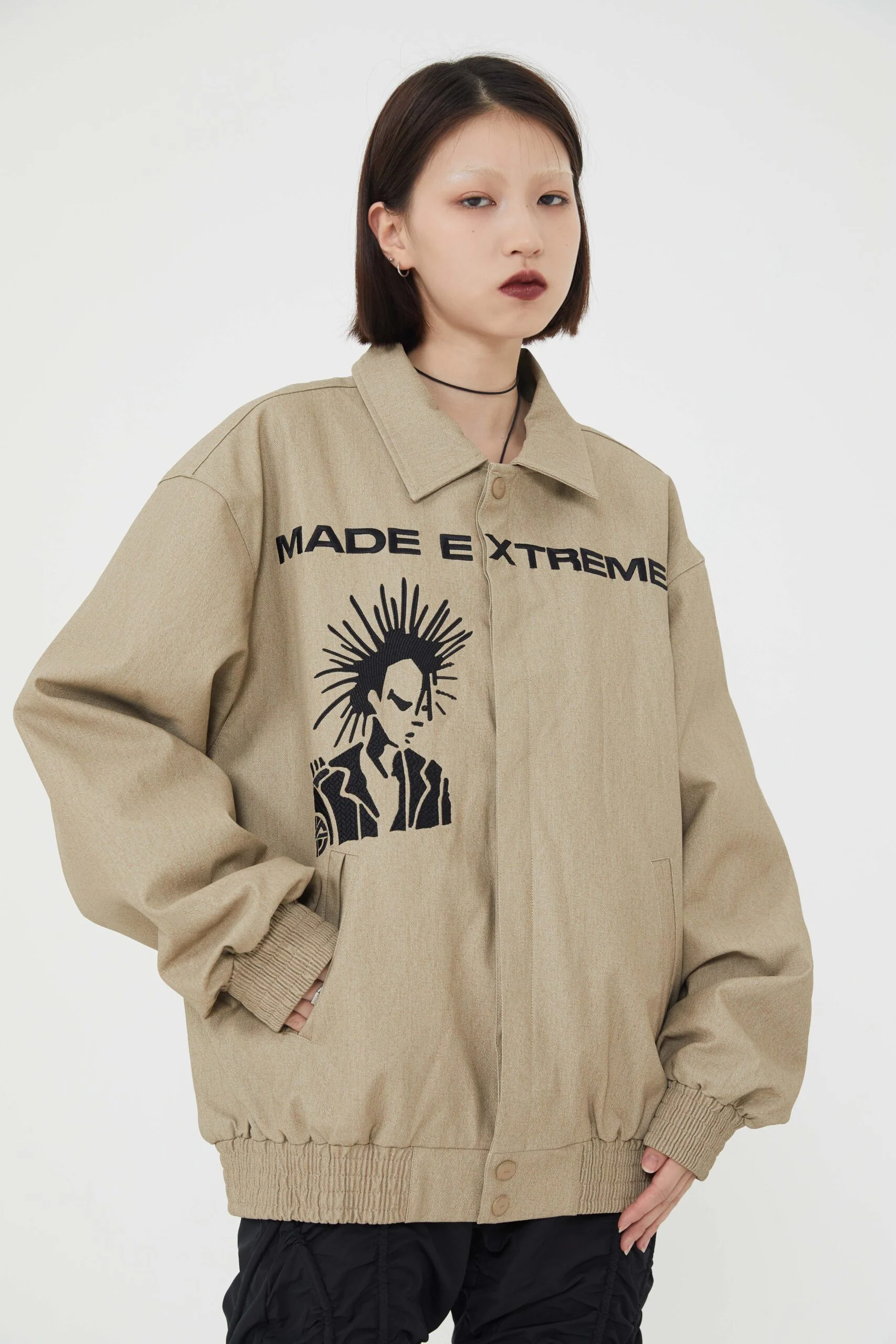 Glowing Growth Leather Jacket