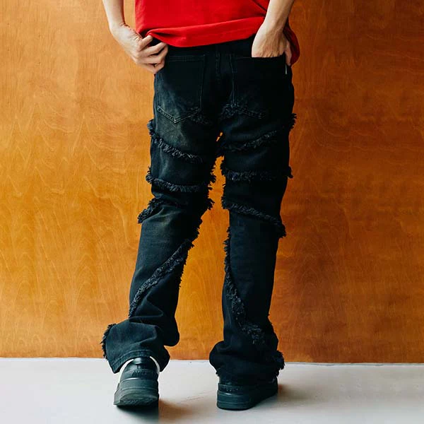 R69 Gigantic Octopus Jeans Pants