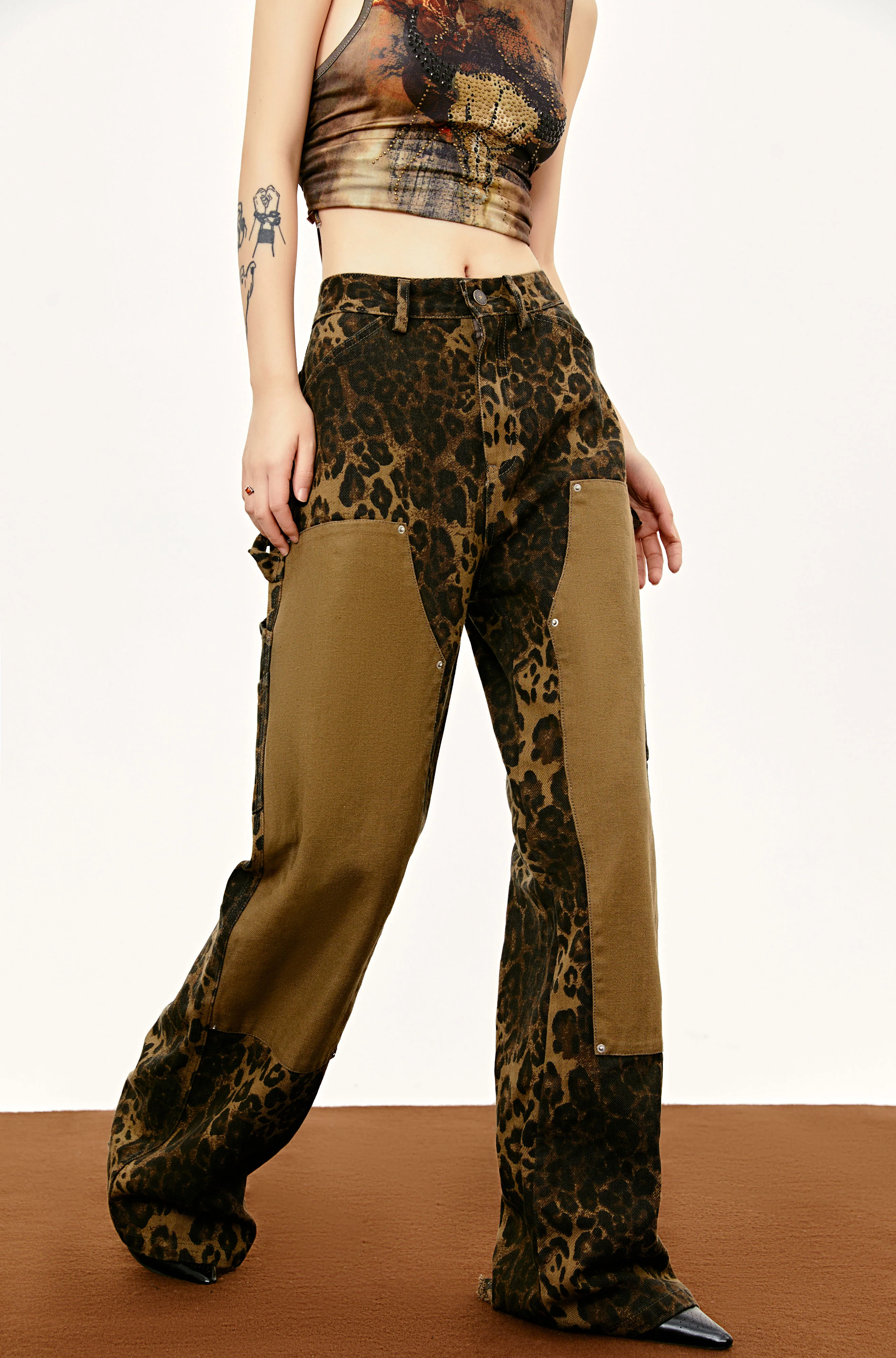 The Patch That Ends Life Jeans Pants