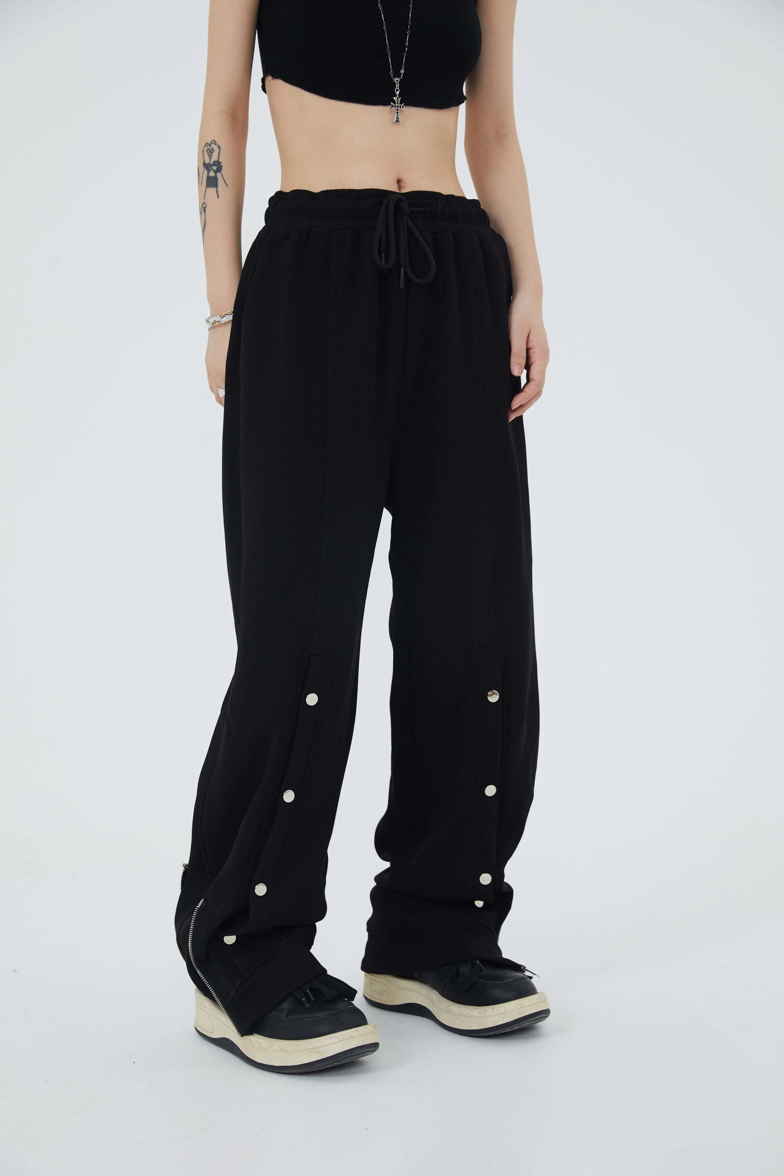 Trunk Zipper Button Pants