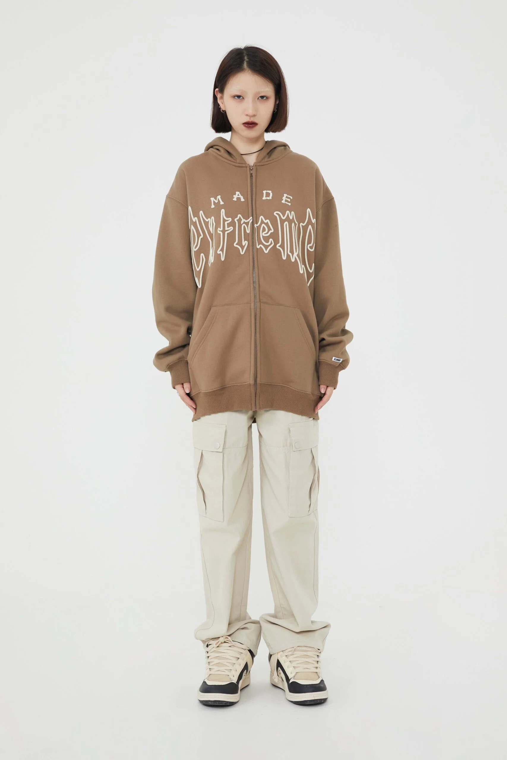 Crouching Zip Hoodie