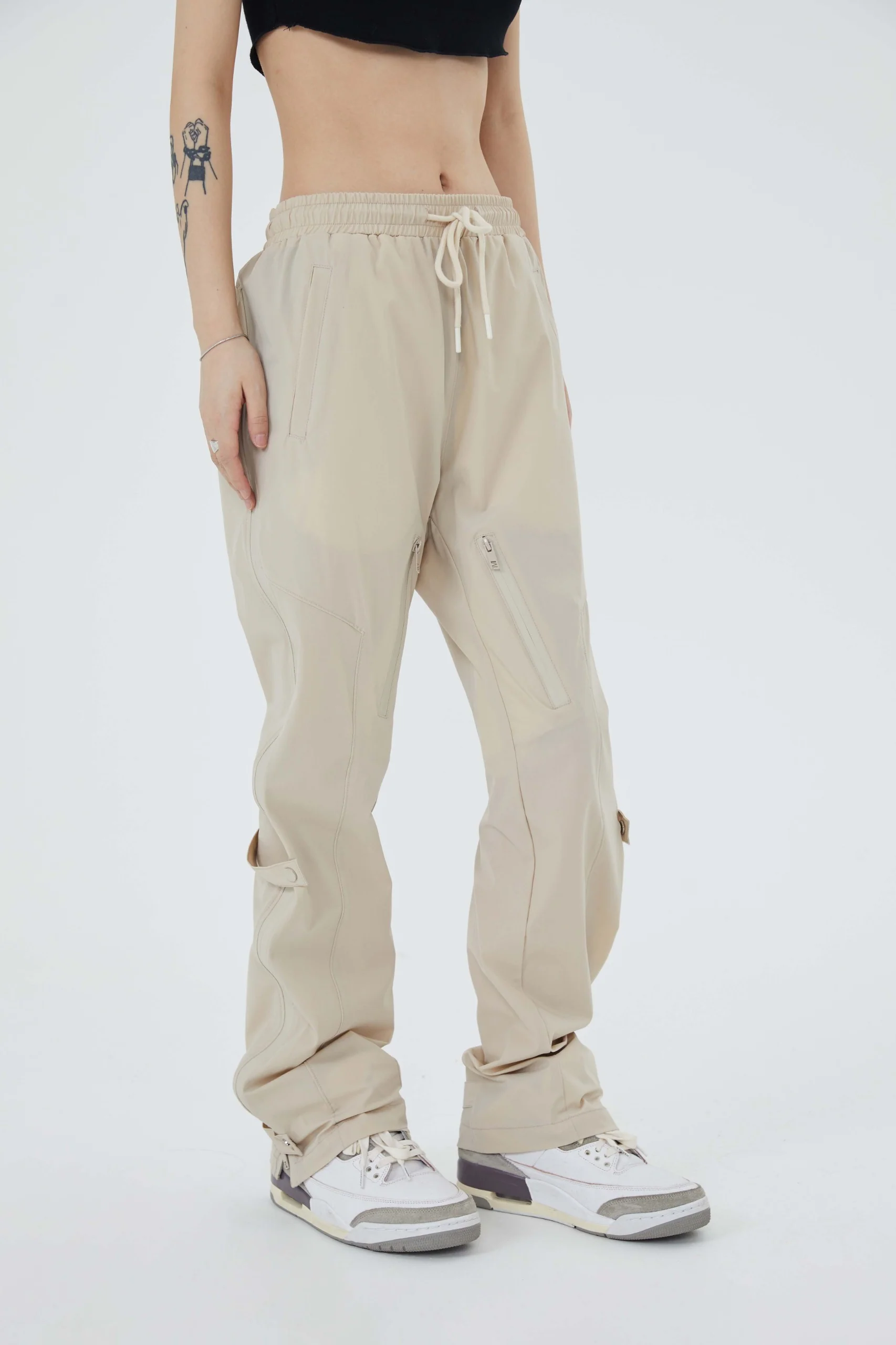 Button Knee Pants