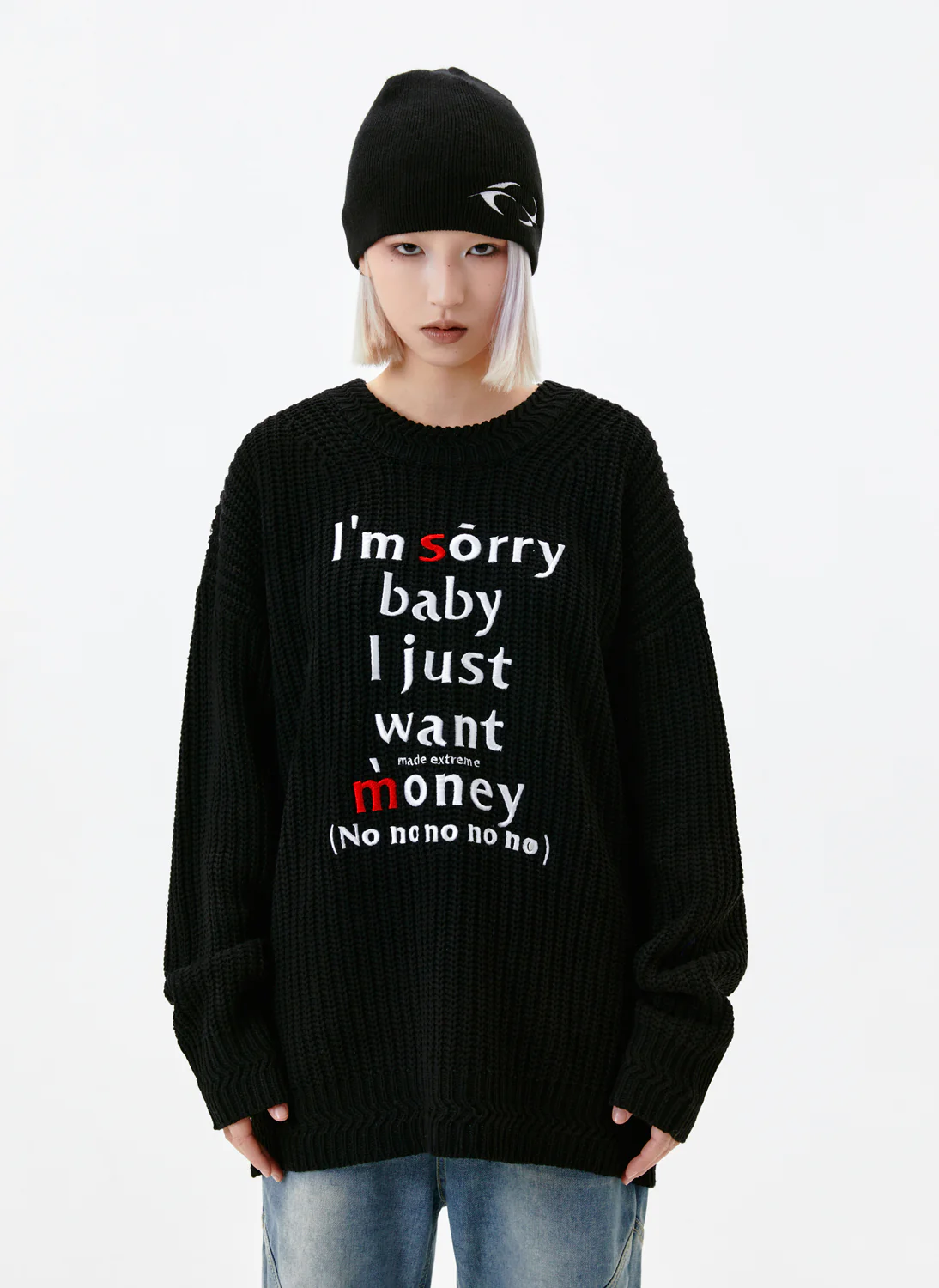 I Just Want Money Knitwear