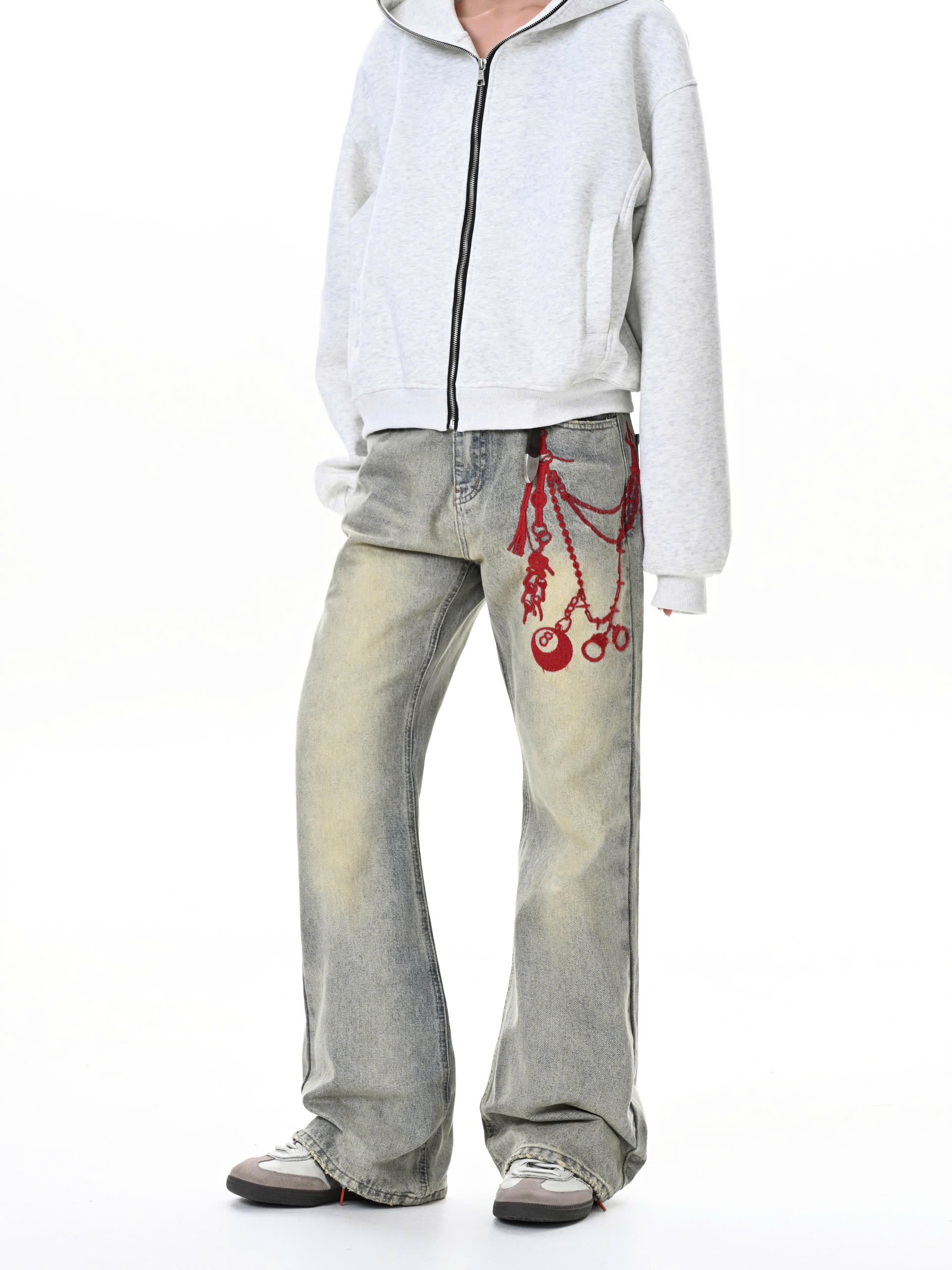 Pink Invitation Jeans Pants