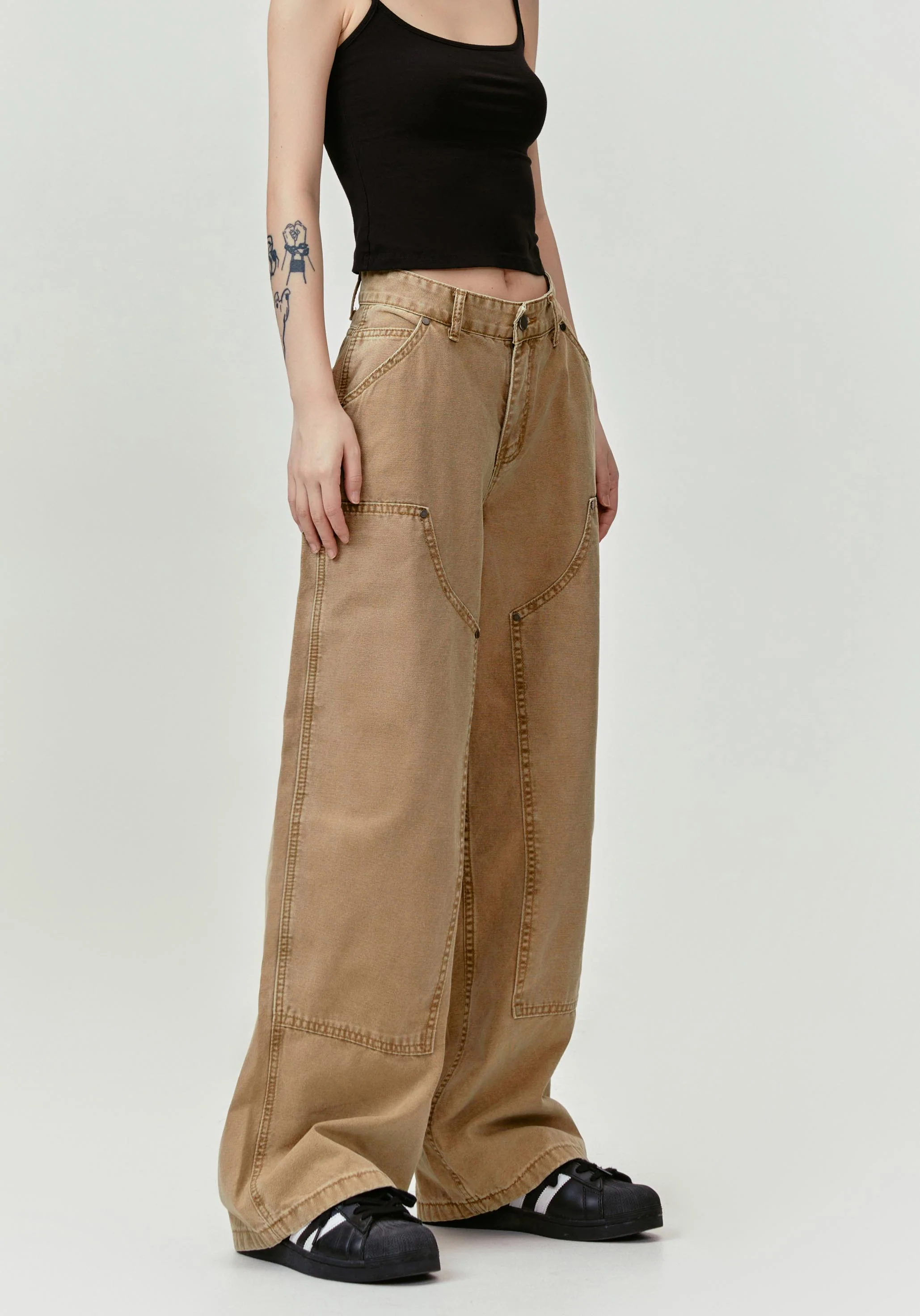 Mocha Kaki Pants