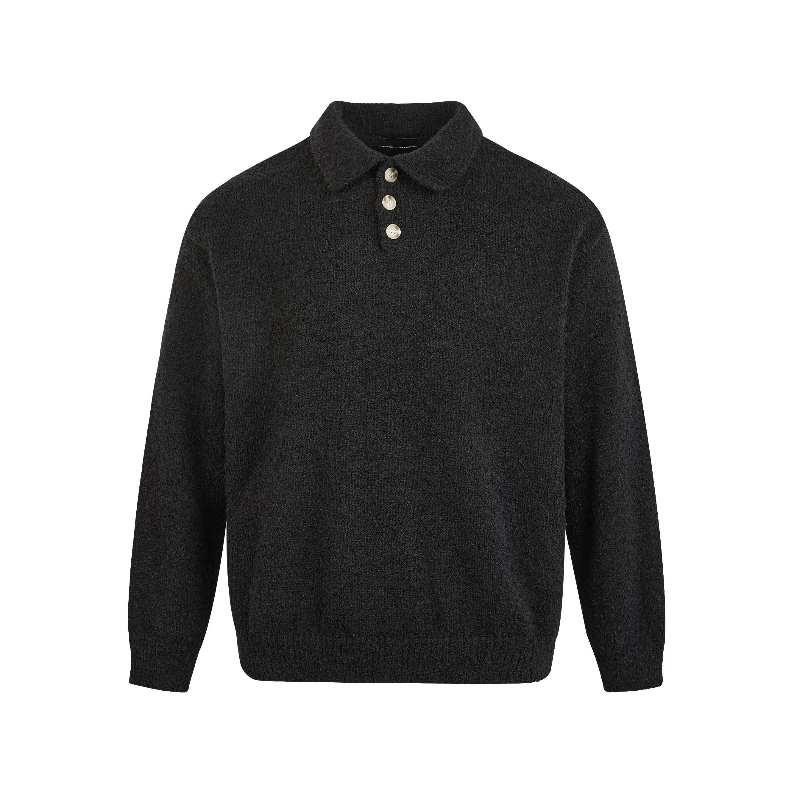 Tree Button Polo Shirt